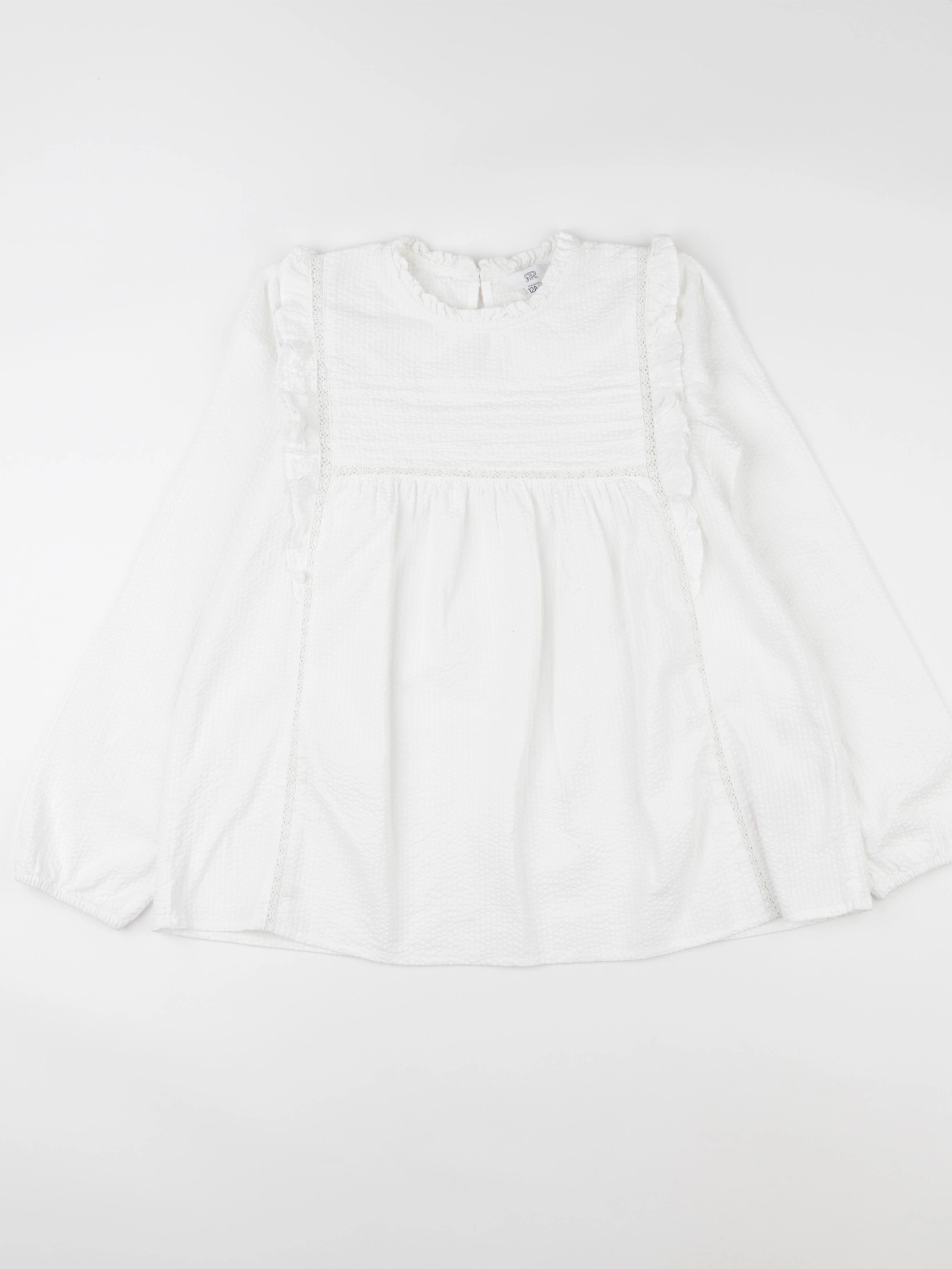 La Redoute - blouse blanc - 12 ans