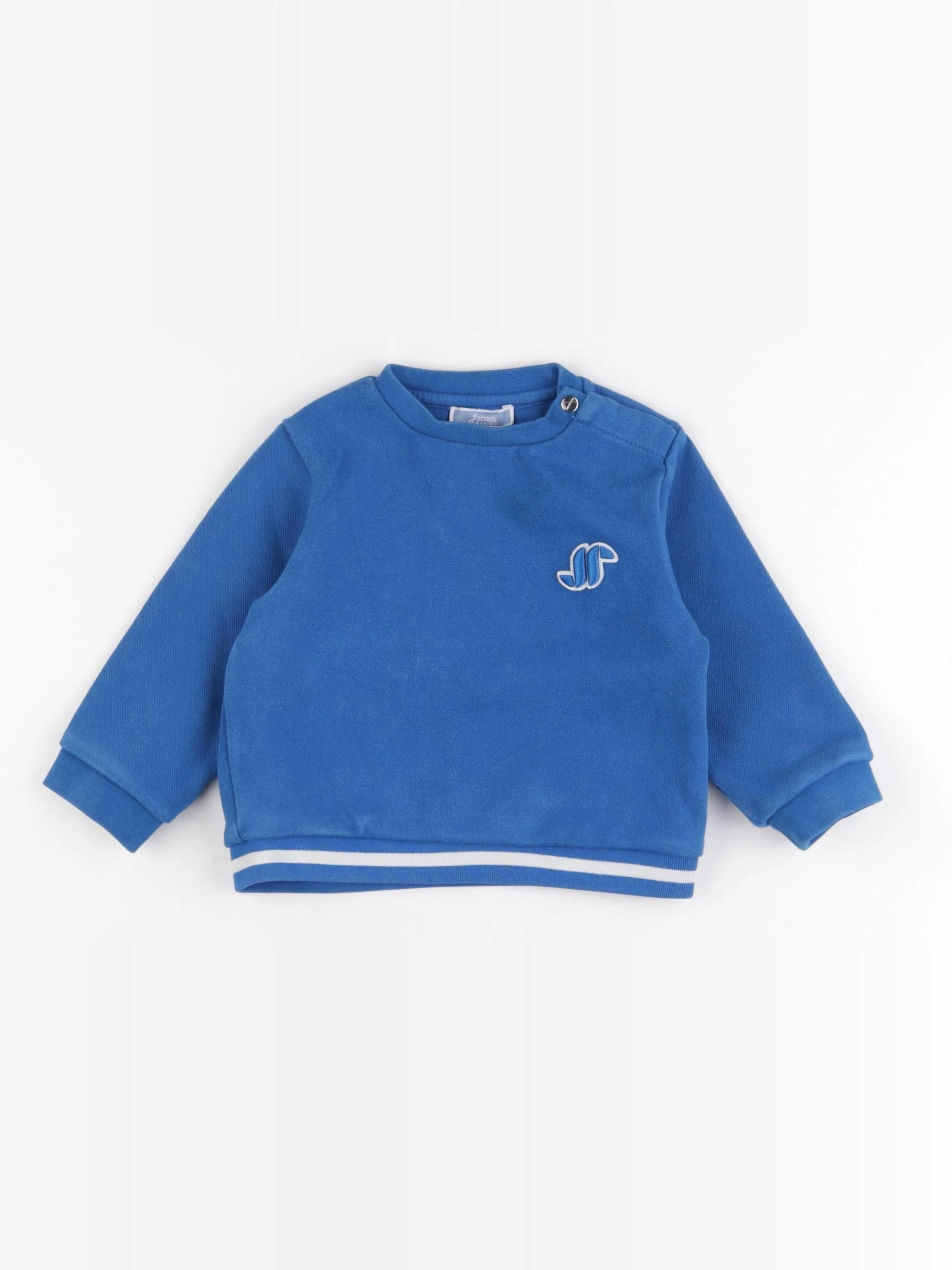 Jacadi - sweat bleu - 18 mois