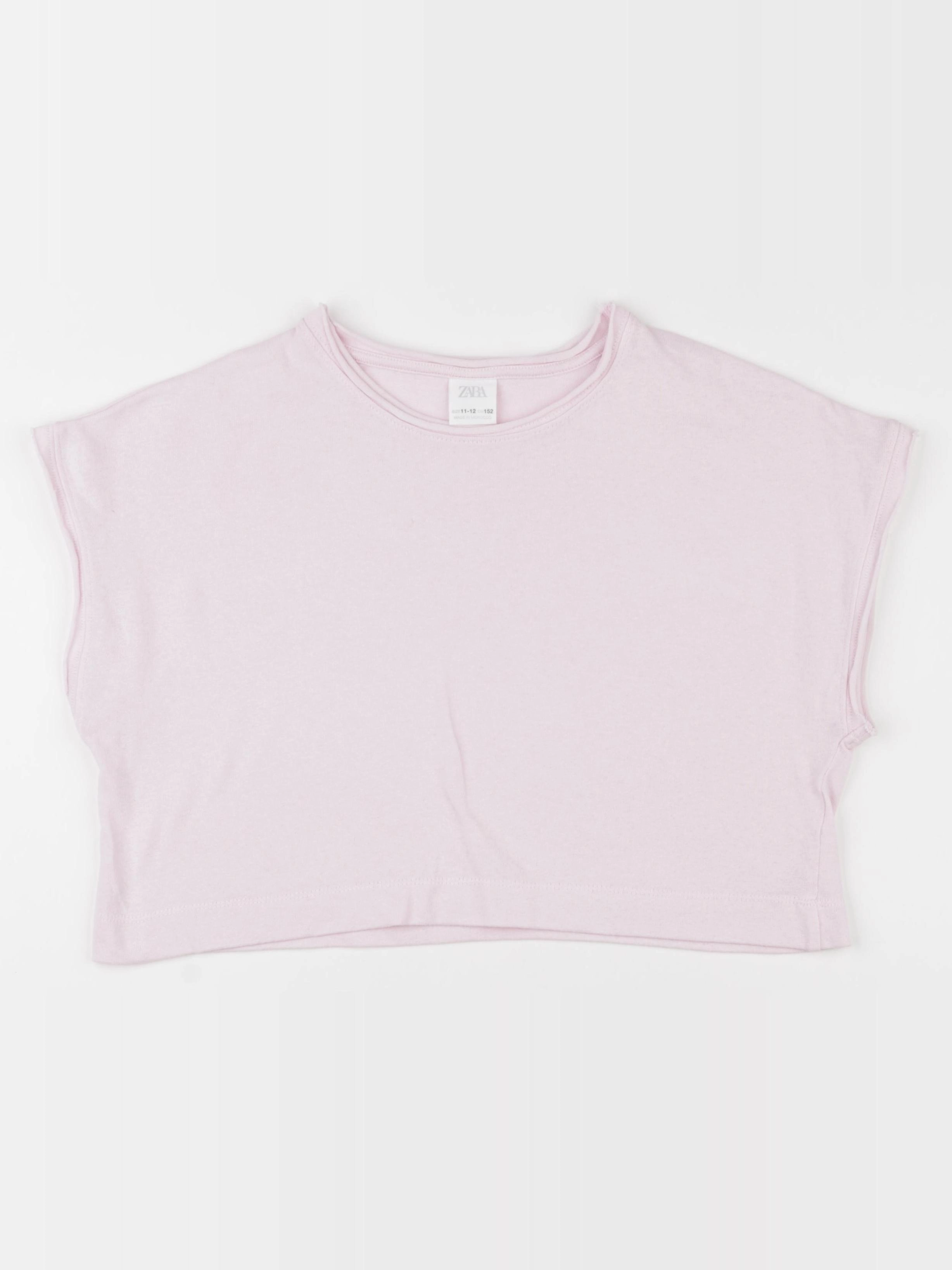 Zara - tee-shirt rose - 11/12 ans