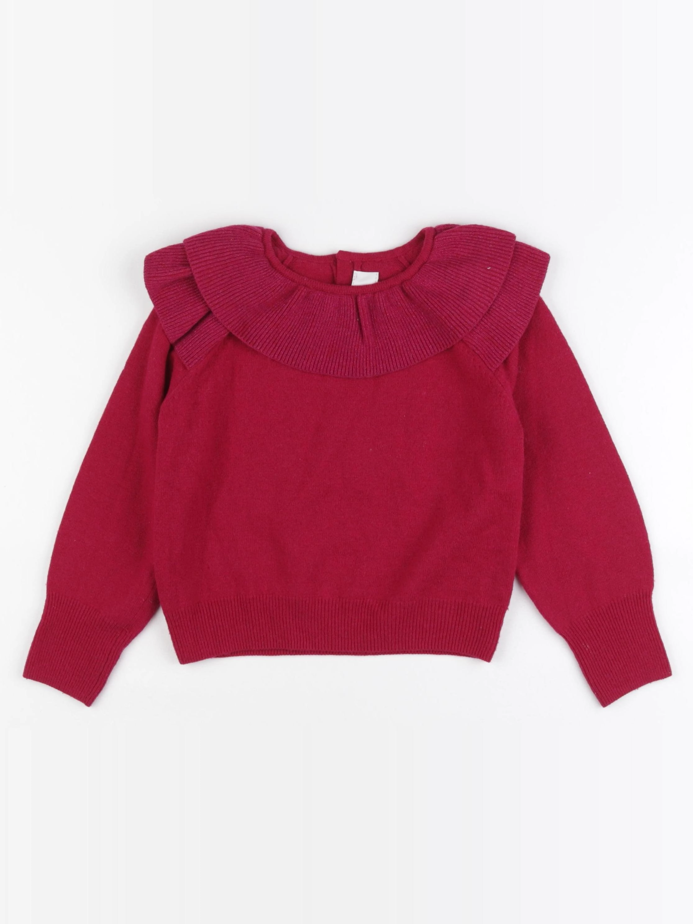Jacadi - pull rose - 6 ans