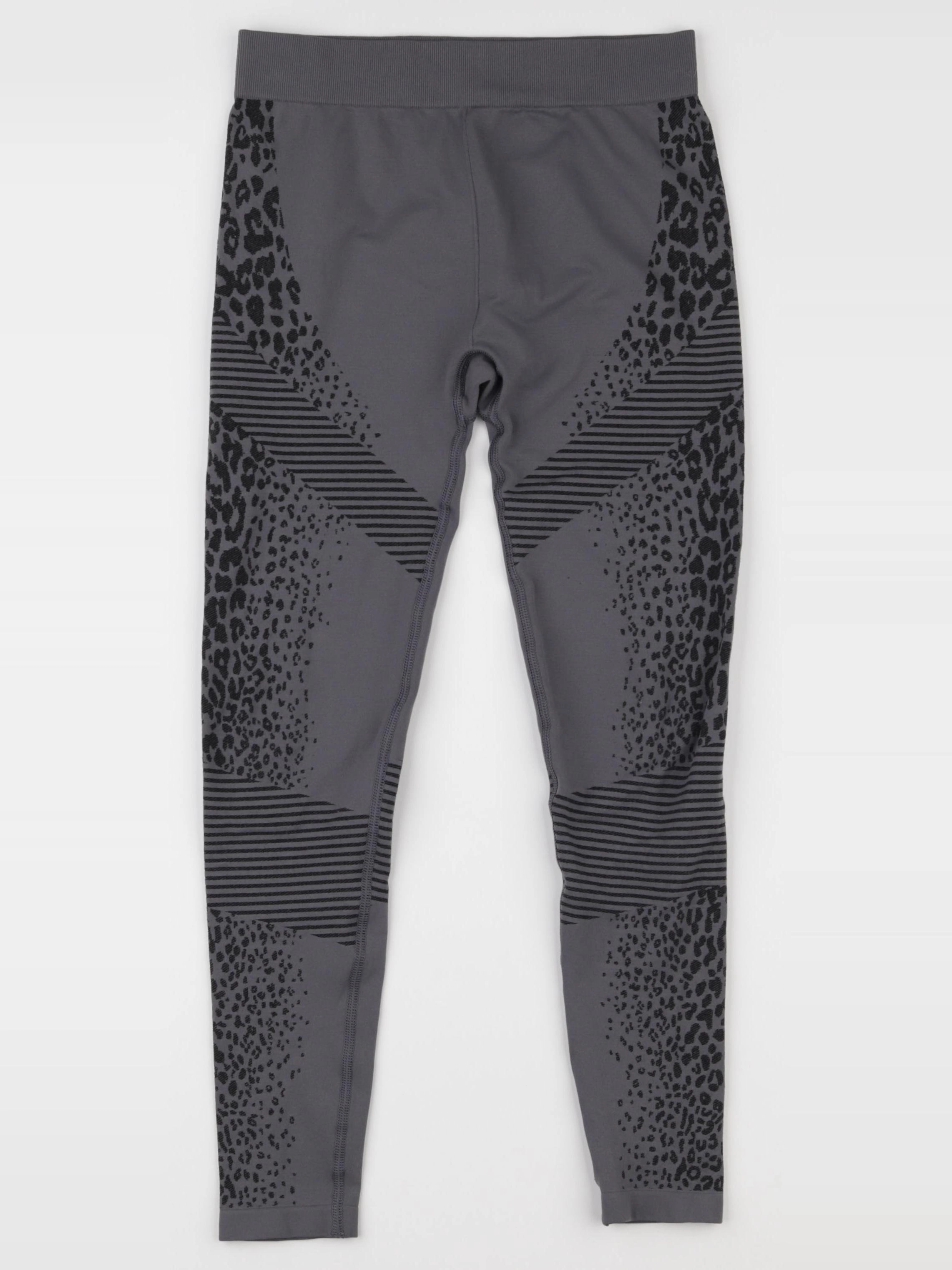 H&M - legging gris - 12/14 ans
