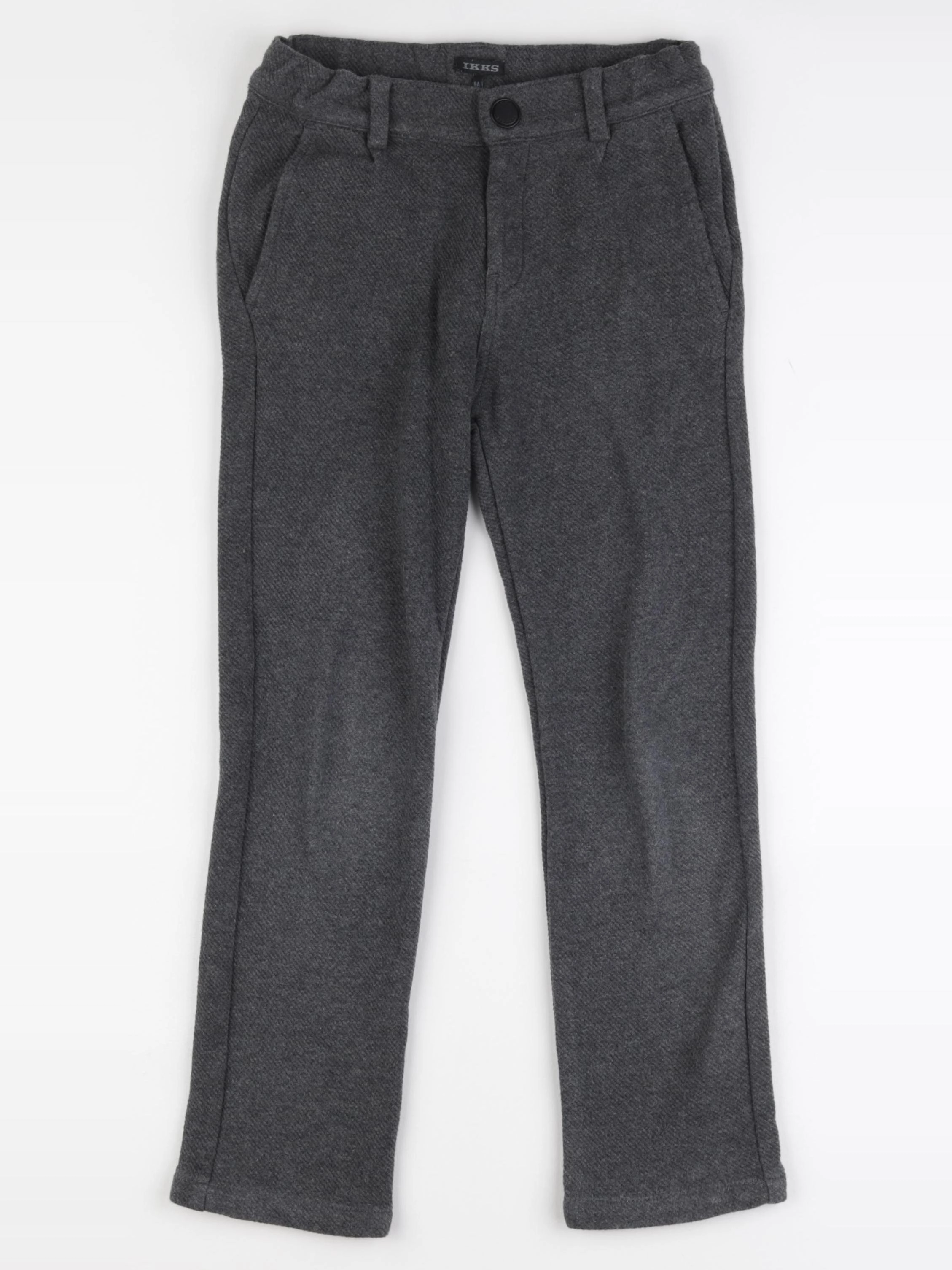 IKKS - pantalon gris - 8 ans