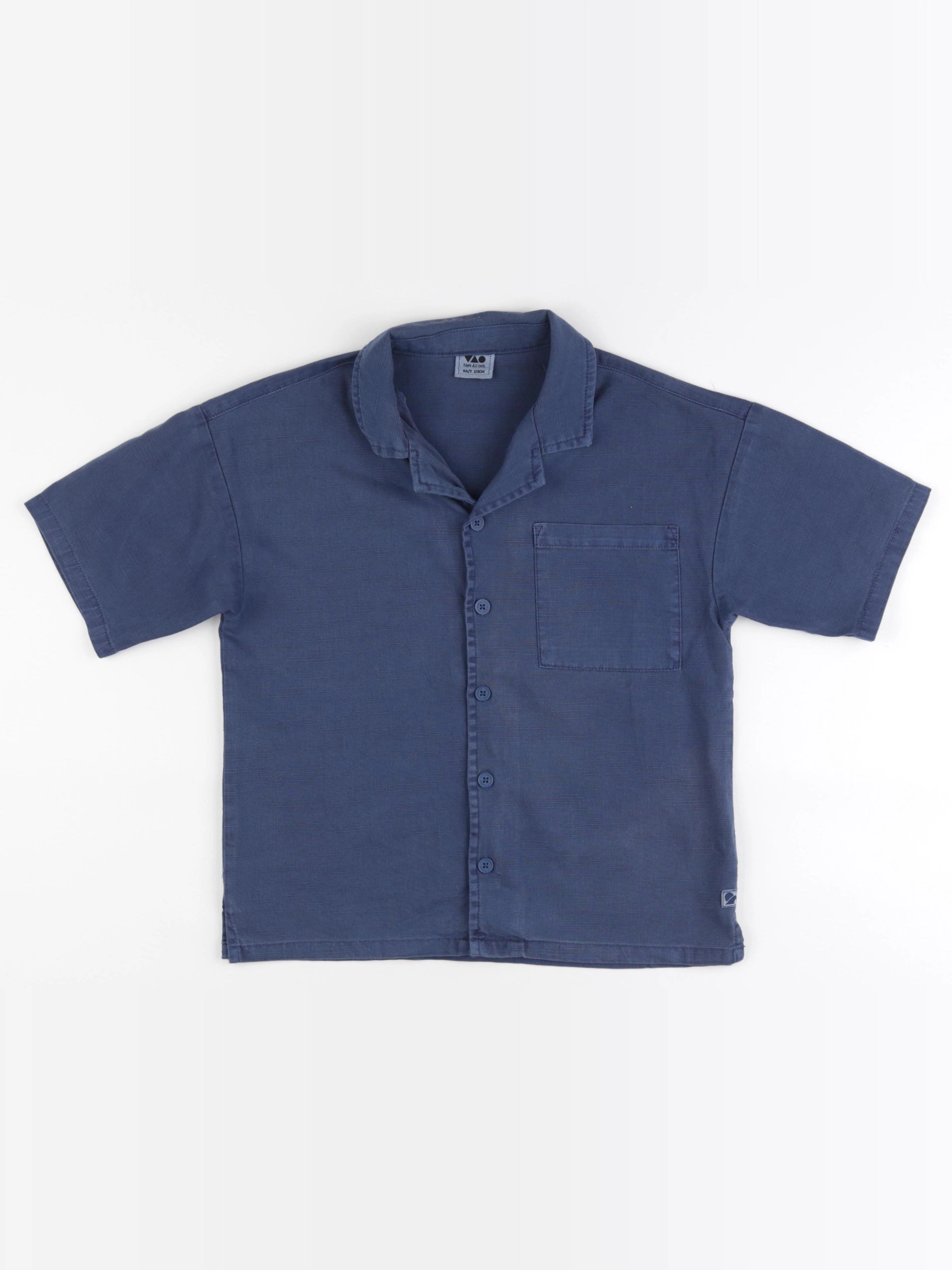 Tape à l'oeil - chemise bleu - 8 ans