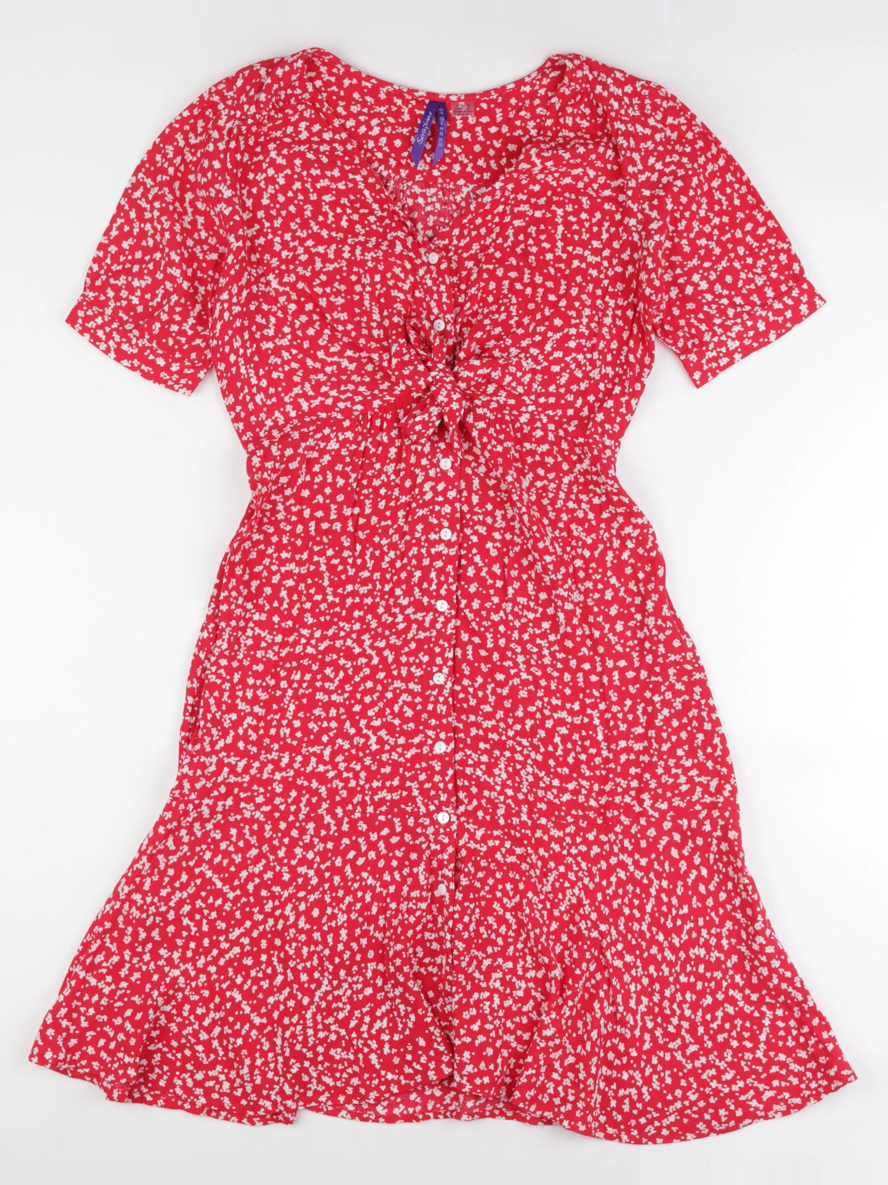 Seraphine - robe allaitement rouge - 36