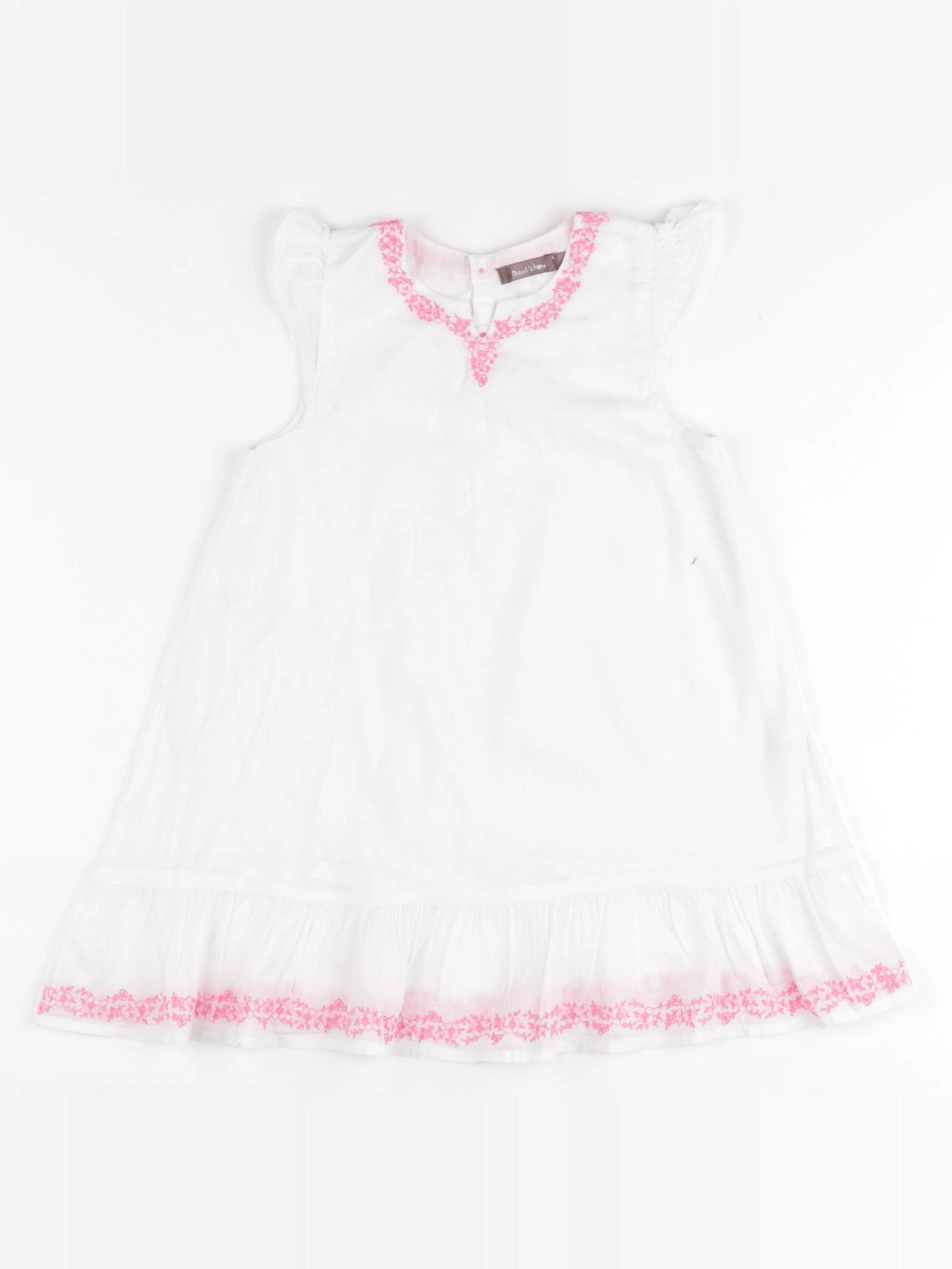 Boutchou - robe blanc - 24 mois