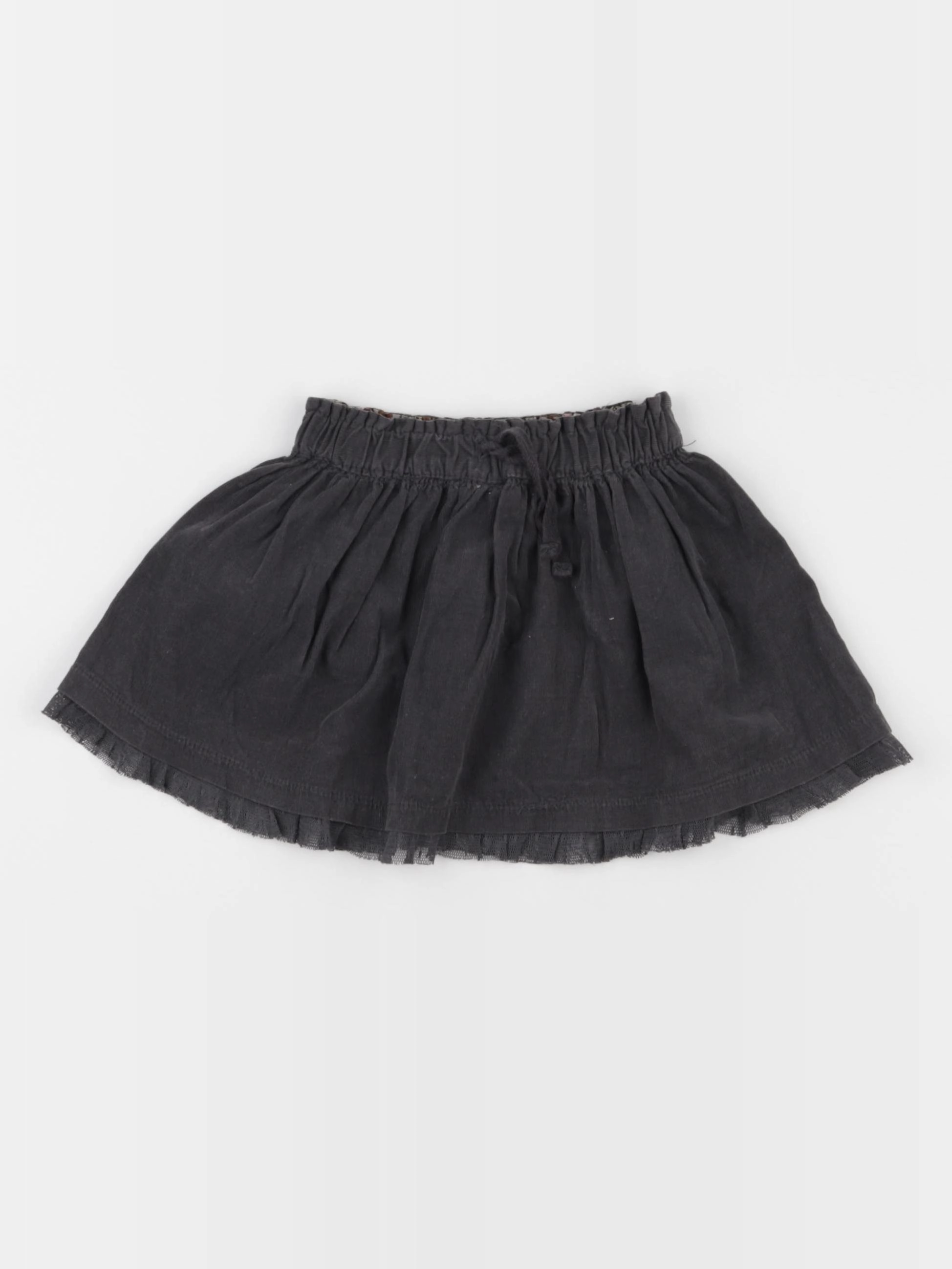 Zara - jupe gris - 12/18 mois