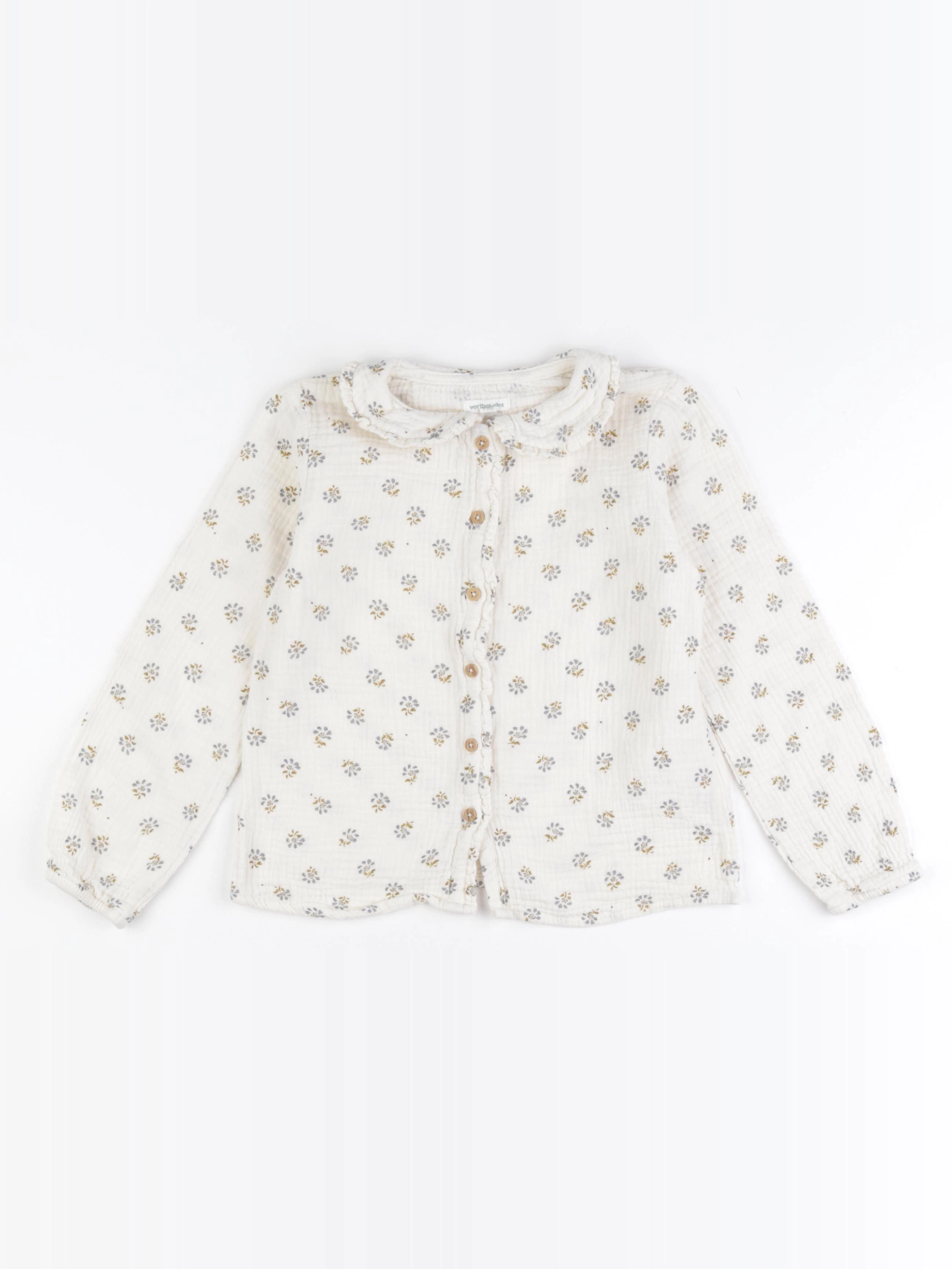 Vertbaudet - blouse blanc - 8 ans