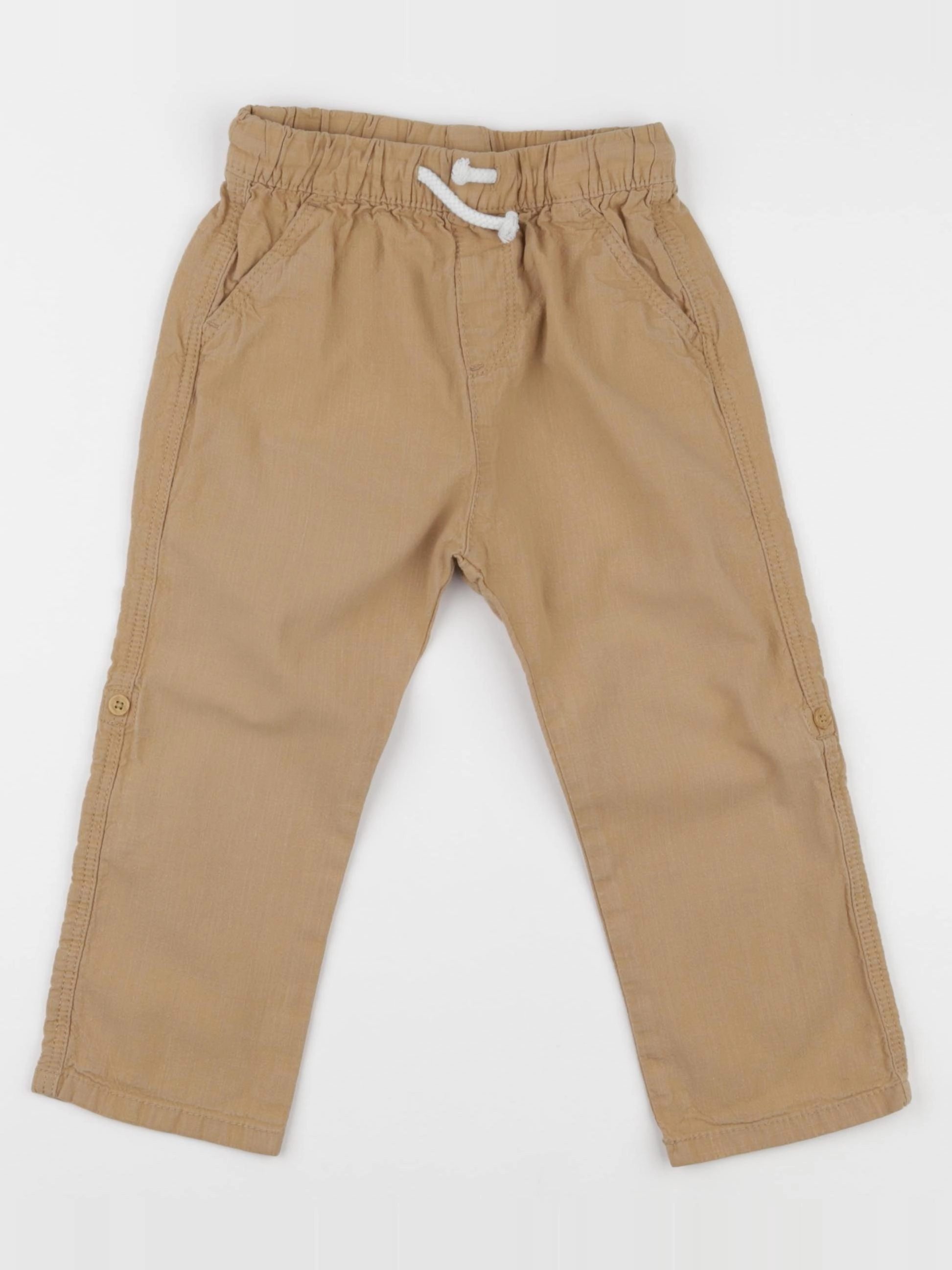 H&M - pantalon marron - 2/3 ans