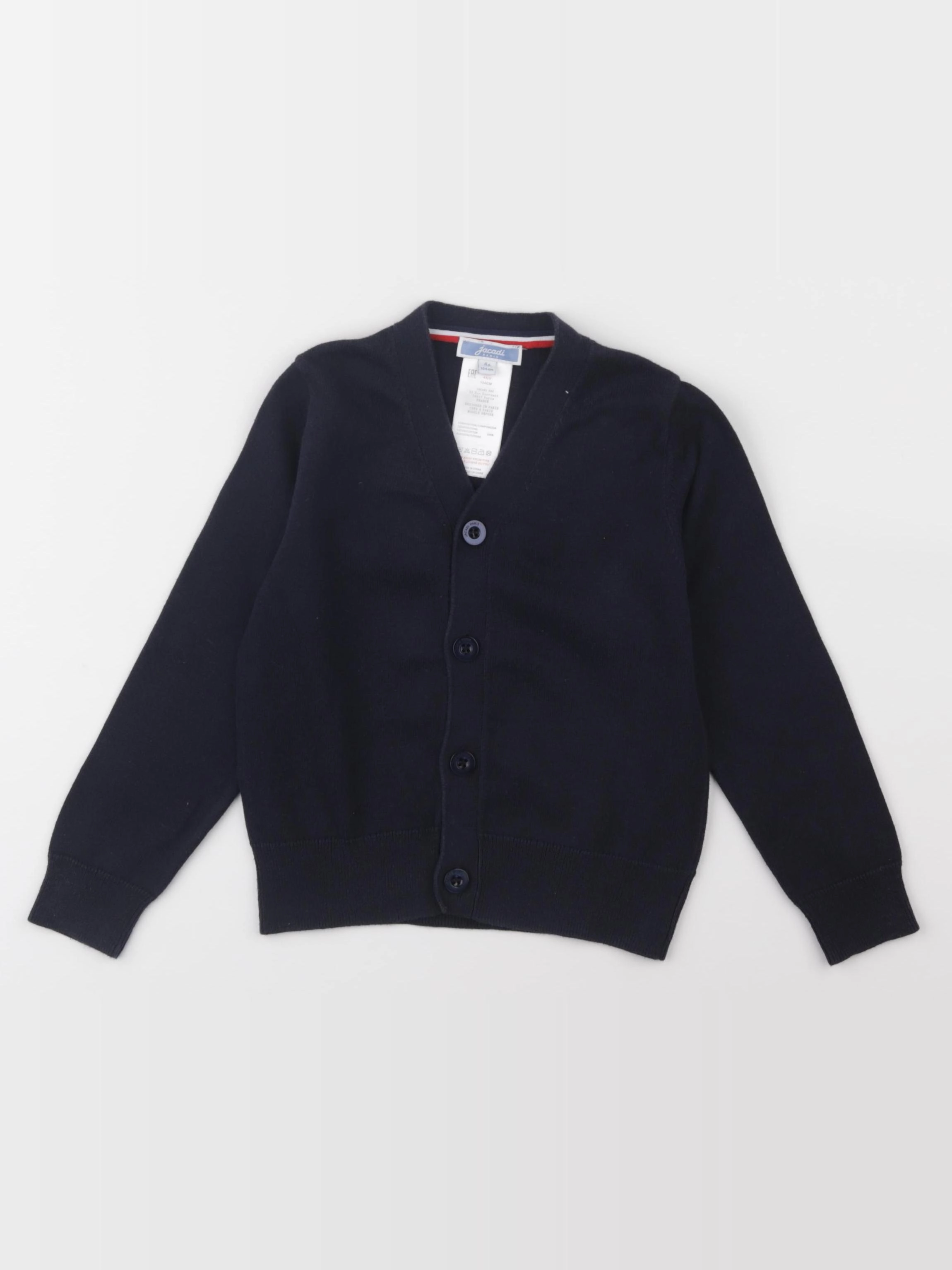 Jacadi - gilet bleu - 4 ans