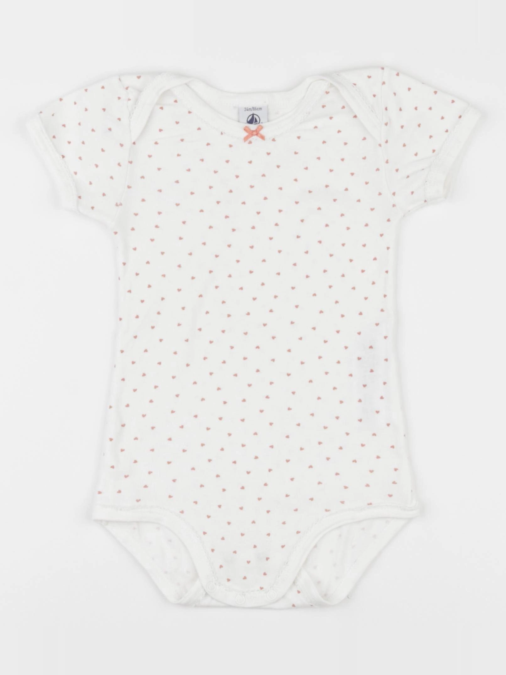 Petit Bateau - body blanc - 2 ans