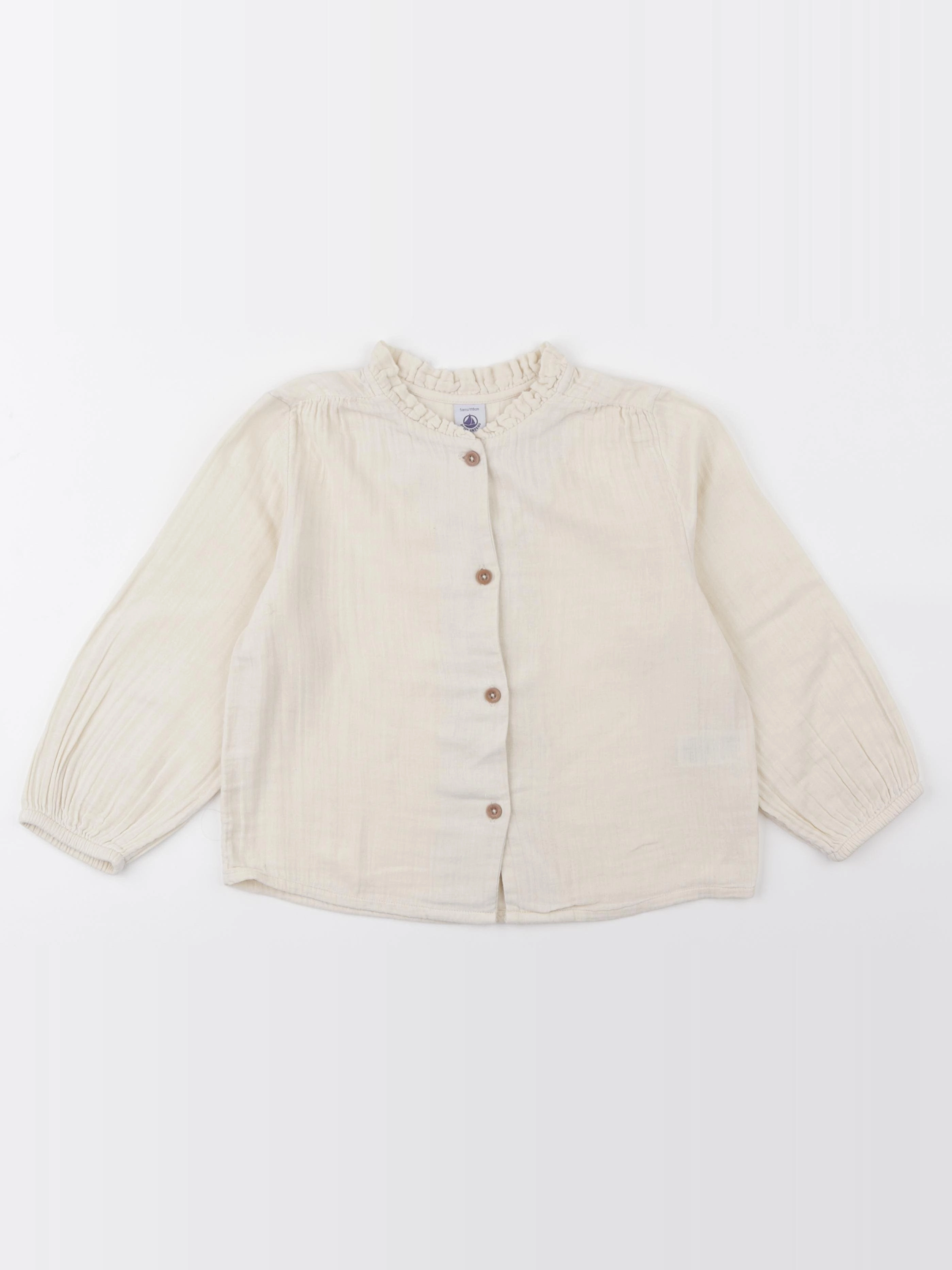 Petit Bateau - blouse beige - 5 ans
