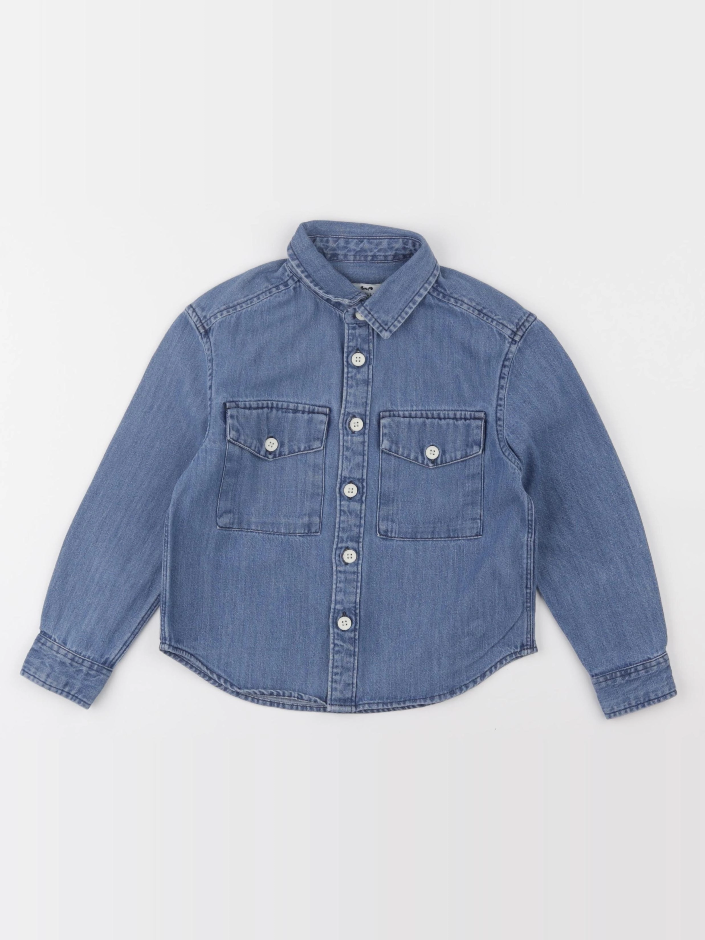 Cyrillus - chemise bleu - 4 ans