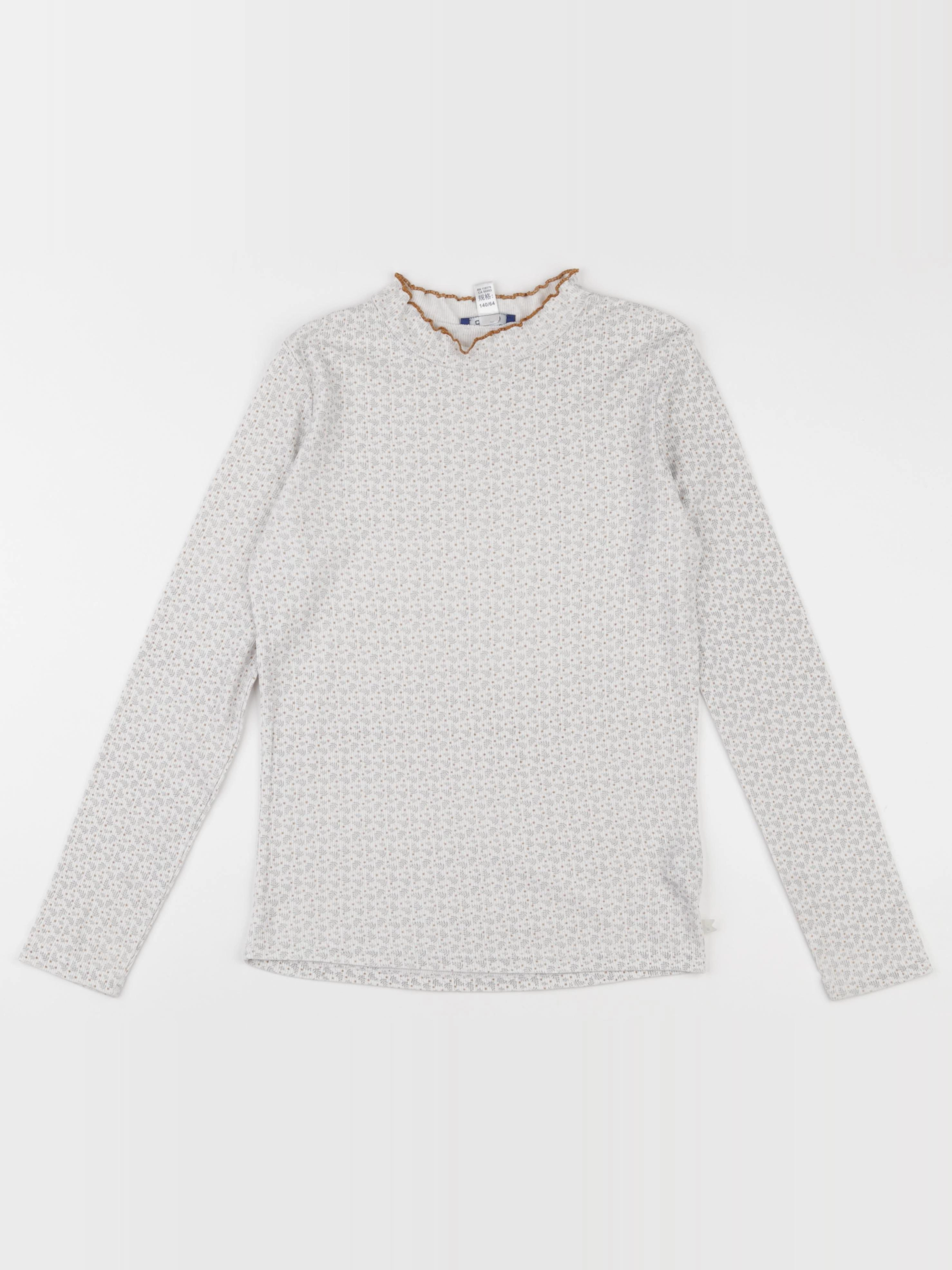 Okaidi - tee-shirt beige - 10 ans