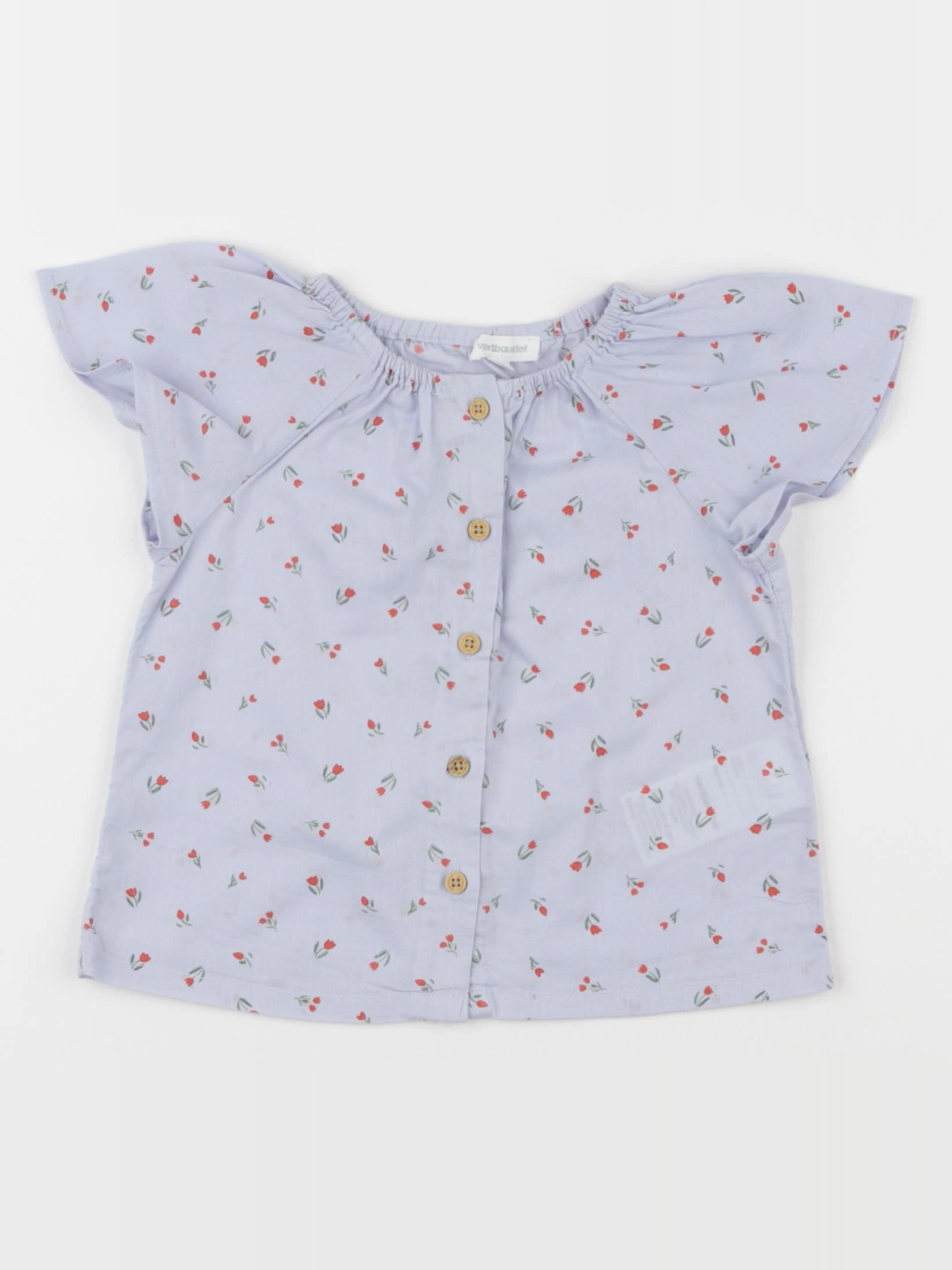 Vertbaudet - blouse bleu - 18 mois
