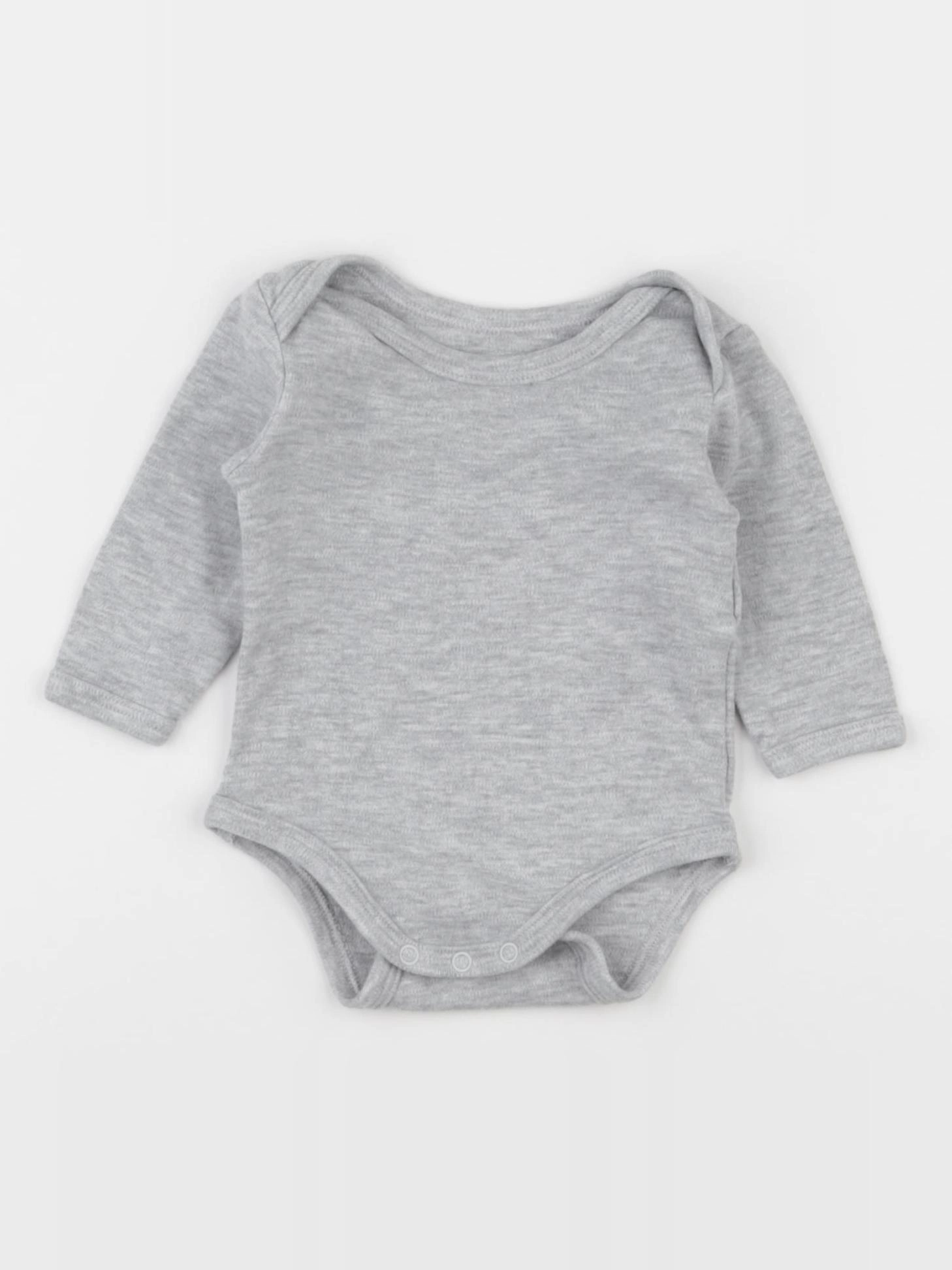 Vertbaudet - body gris - 3 mois