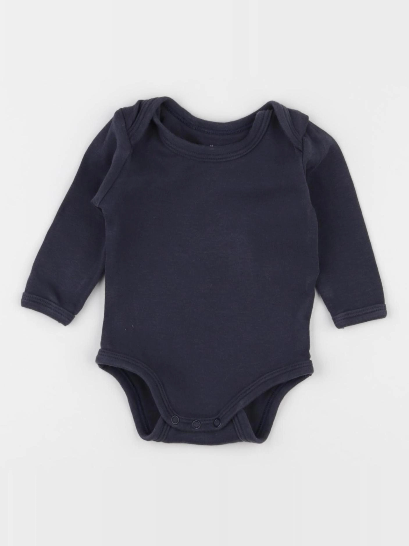 Vertbaudet - body bleu - 3 mois