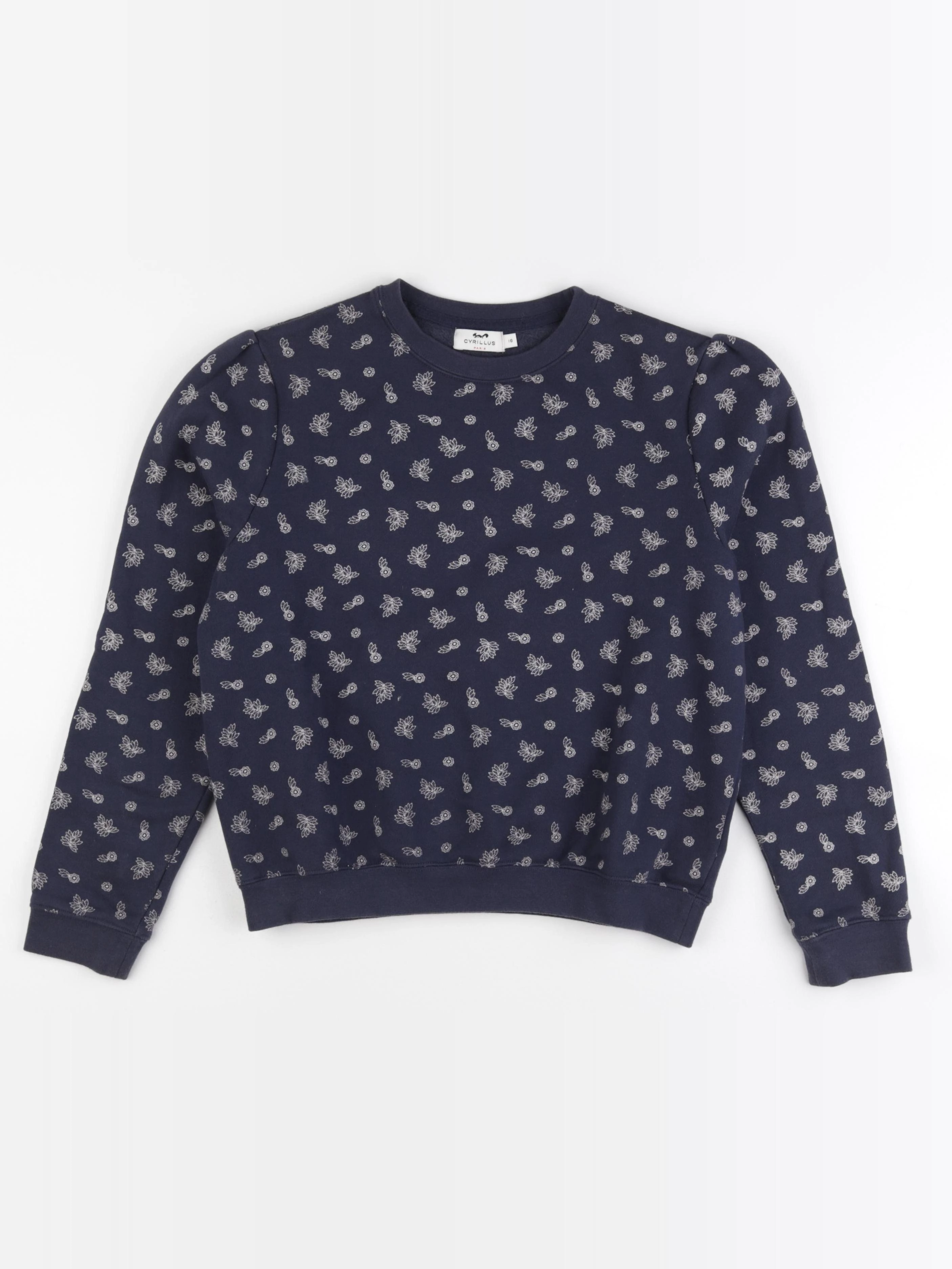 Cyrillus - sweat bleu - 16 ans