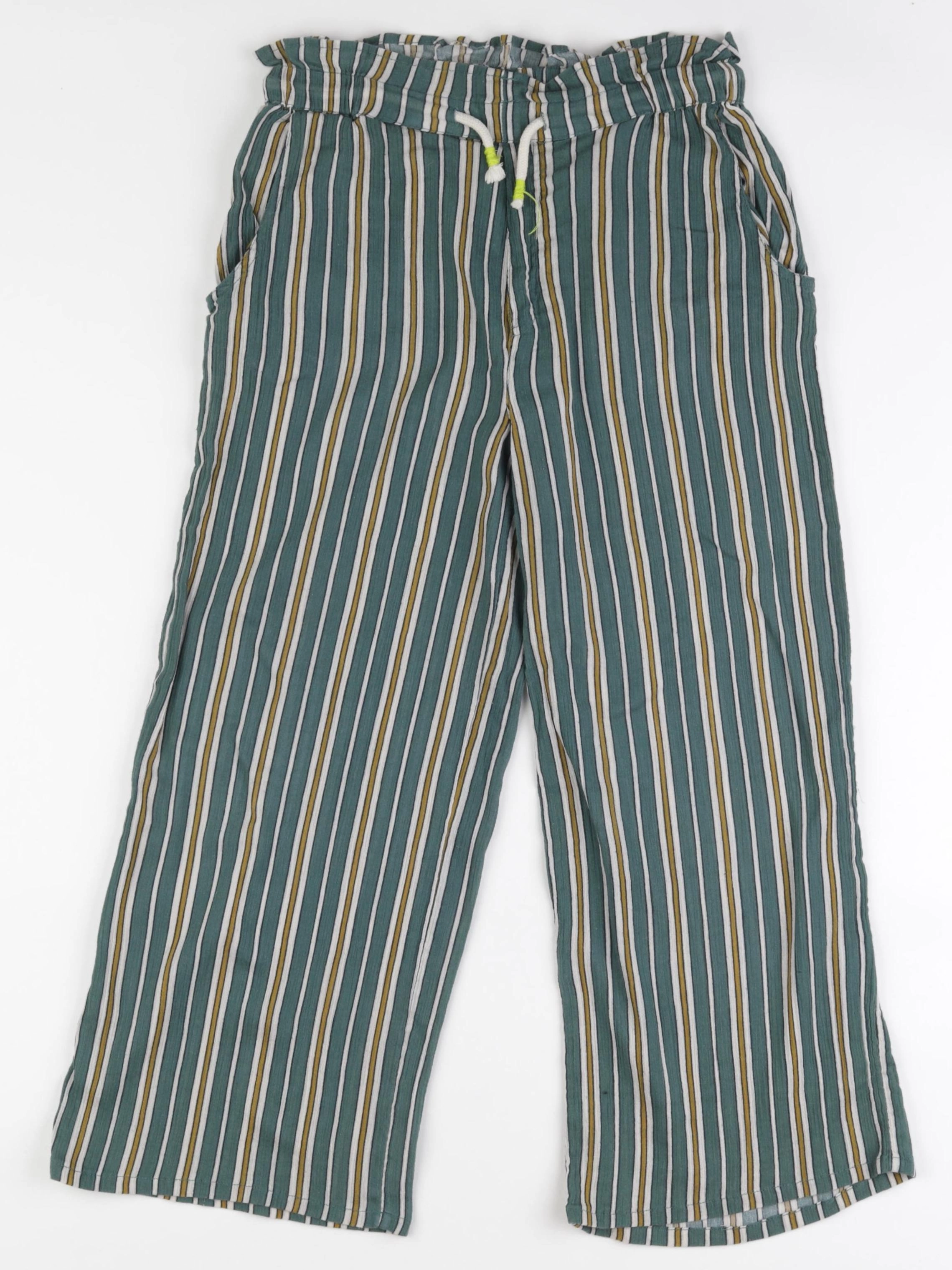 Monoprix - pantalon vert - 12 ans