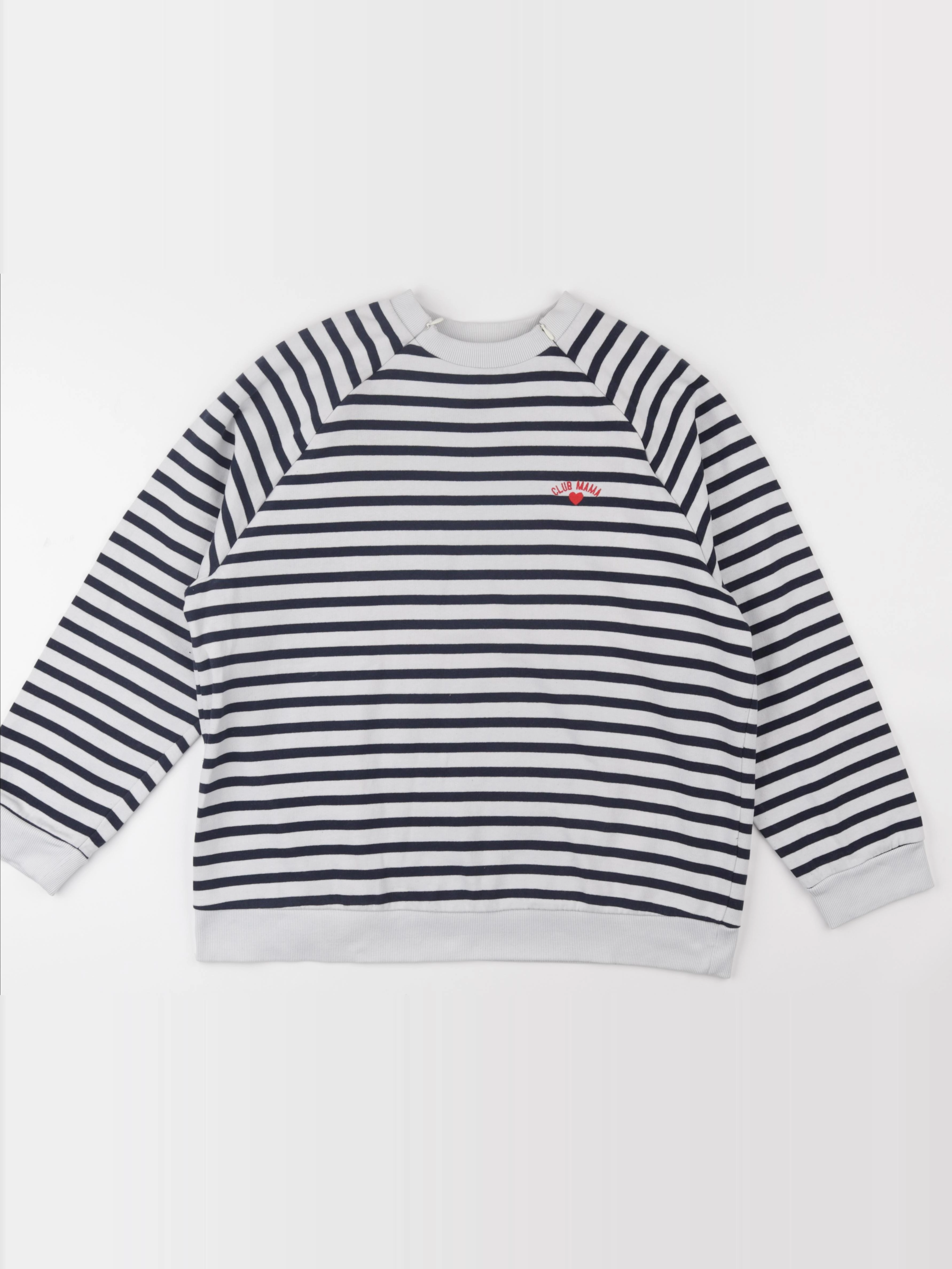 Vertbaudet - sweat grossesse, allaitement bleu - 38 à 40