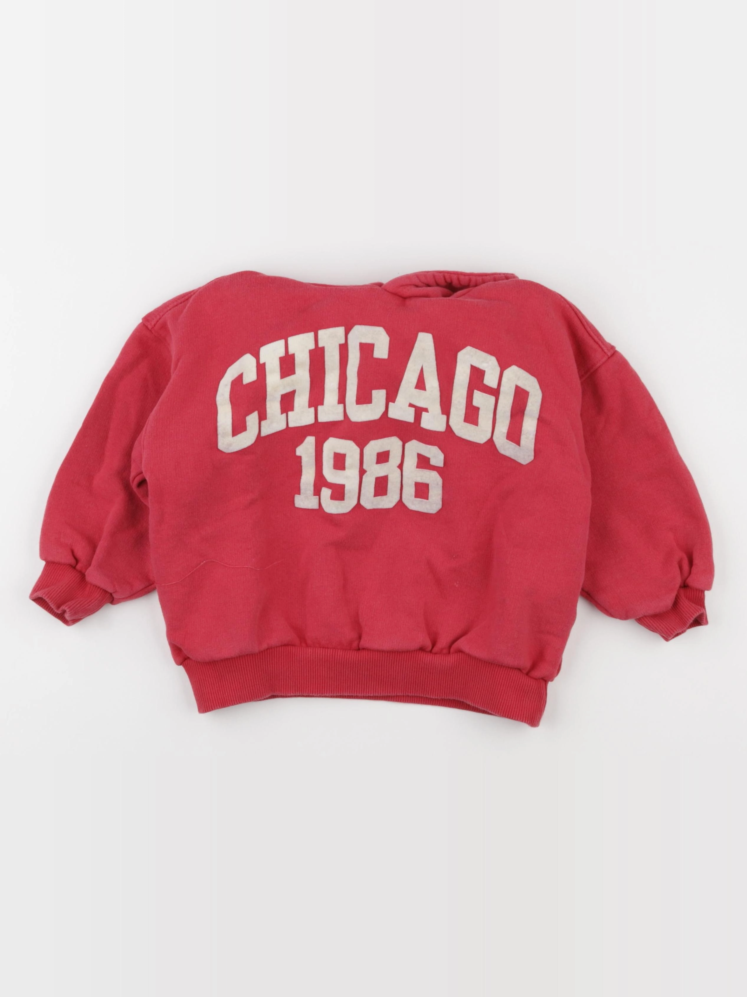 Zara - sweat rouge - 6 ans