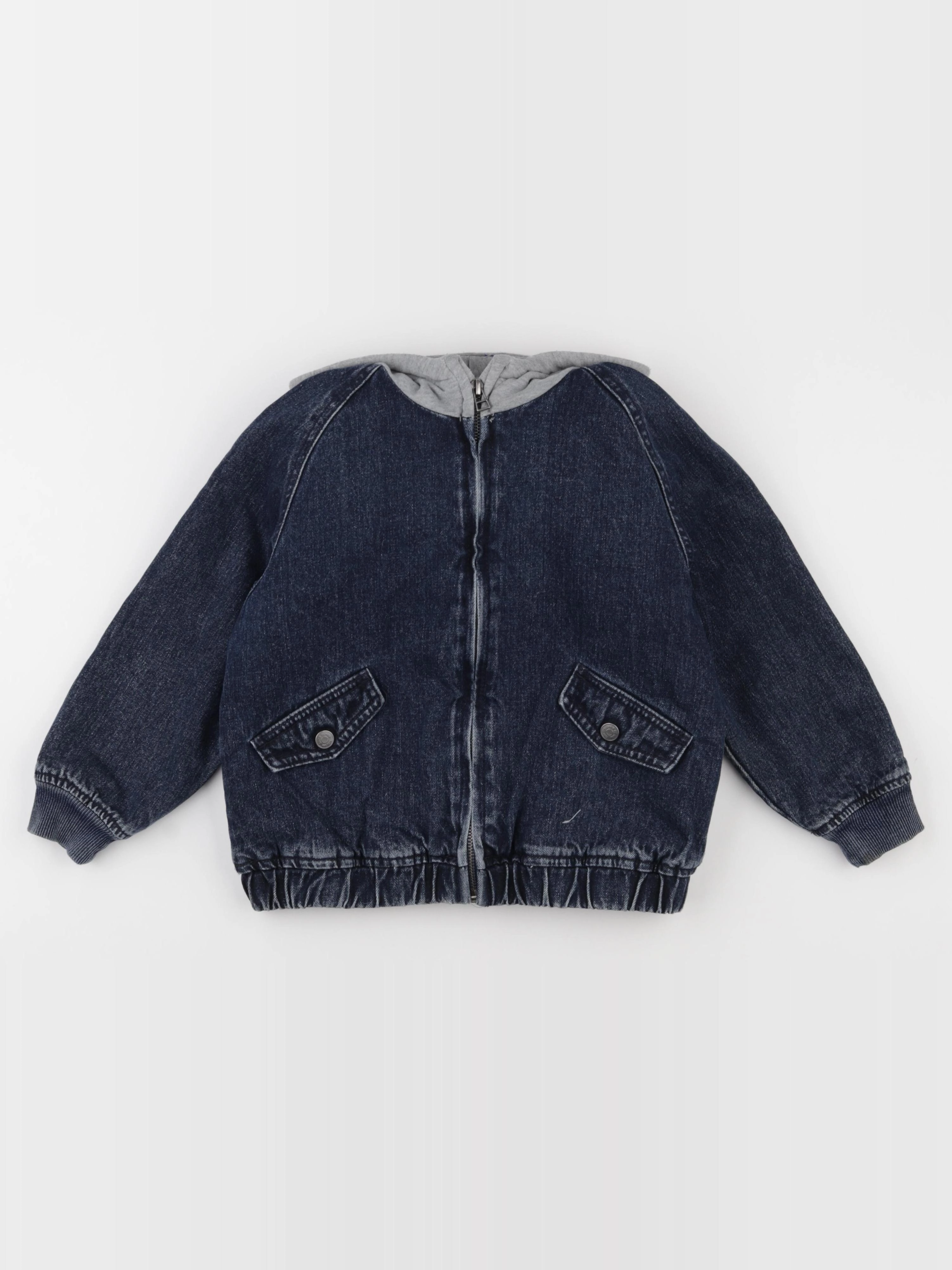 Zara - veste doublé bleu - 4/5 ans