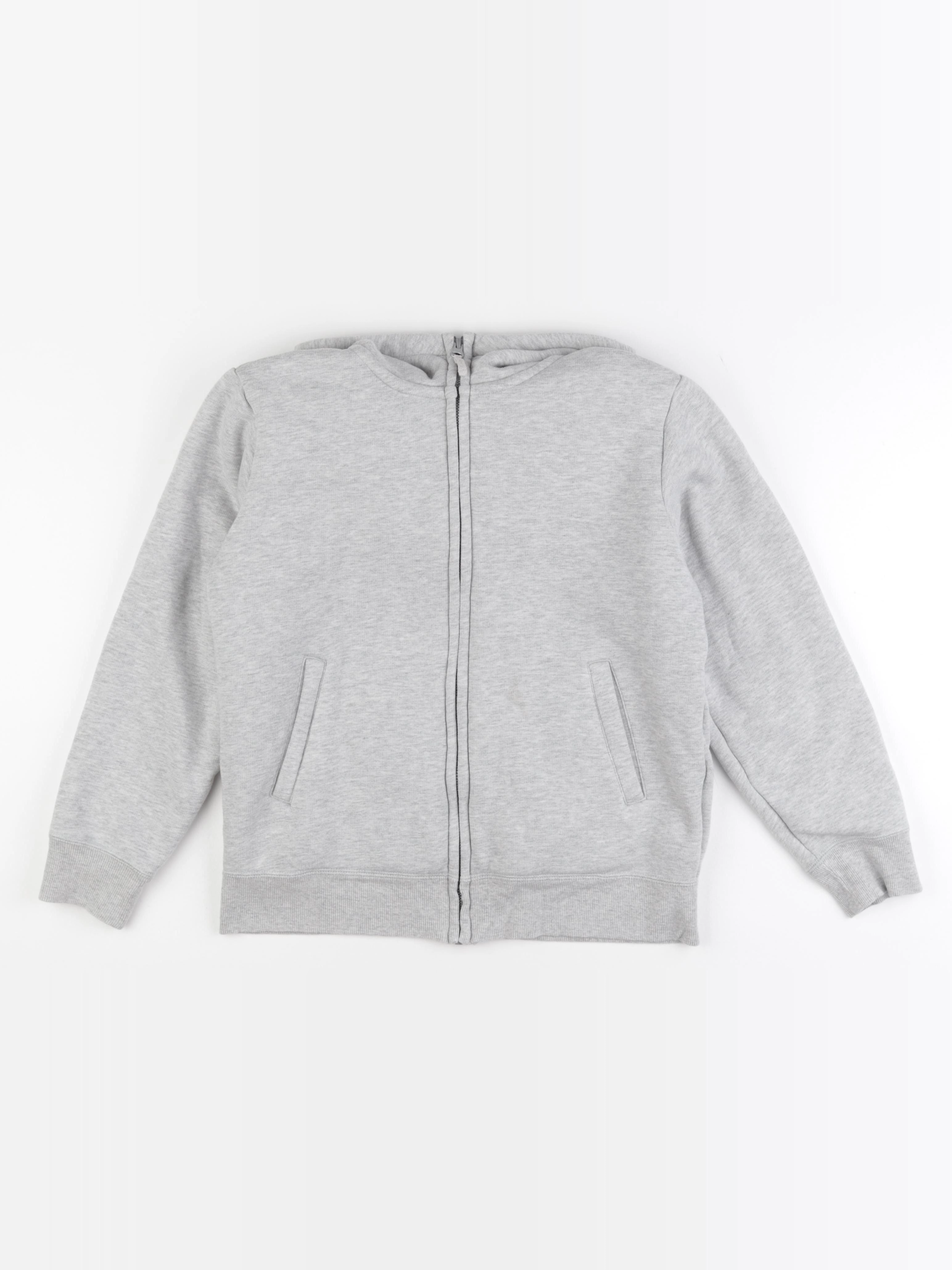 Uniqlo - sweat gris - 11/12 ans