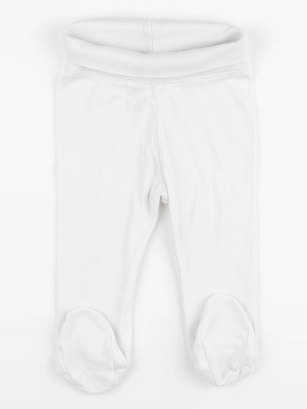 H&M - legging blanc - 6 mois