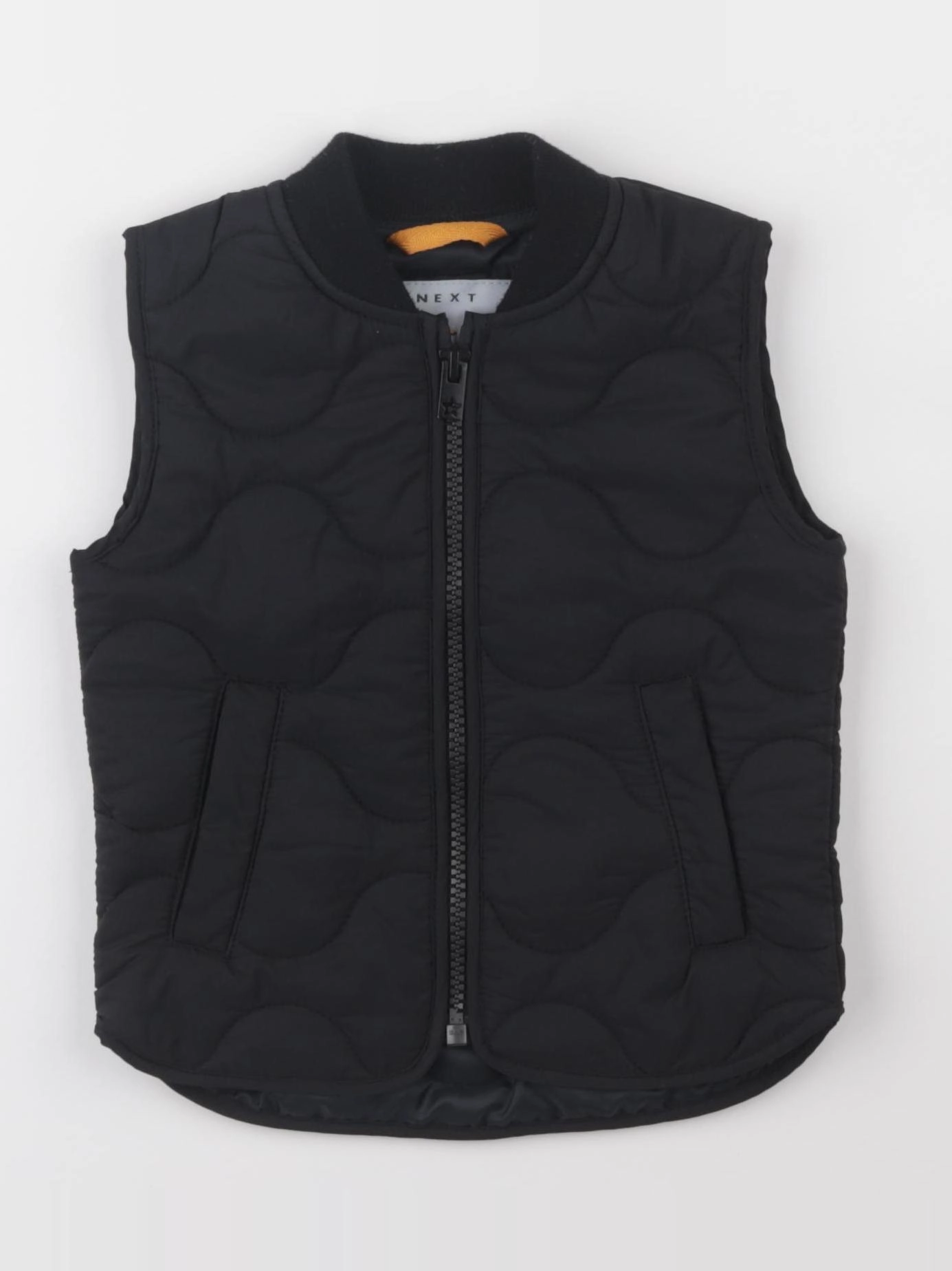 Next - doudoune noir - 6/9 mois