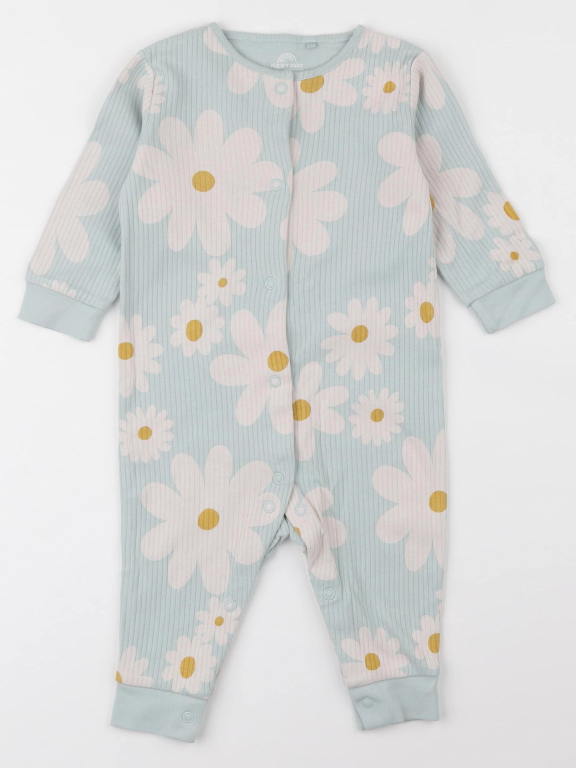 Next - pyjama coton bleu - 6/9 mois