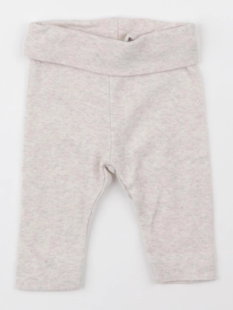 H&M - legging beige - 0/1 mois