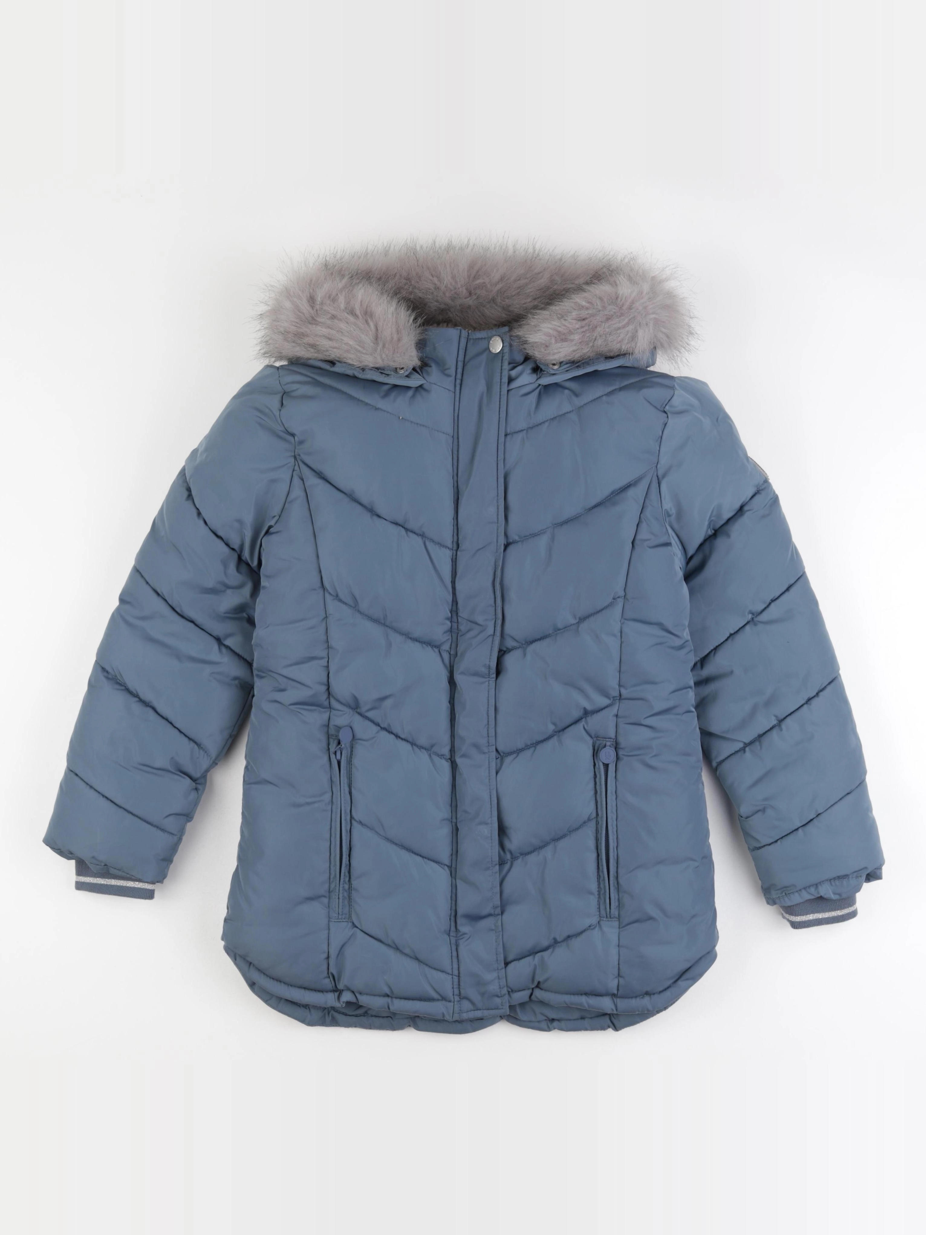 Okaidi - doudoune bleu - 10 ans