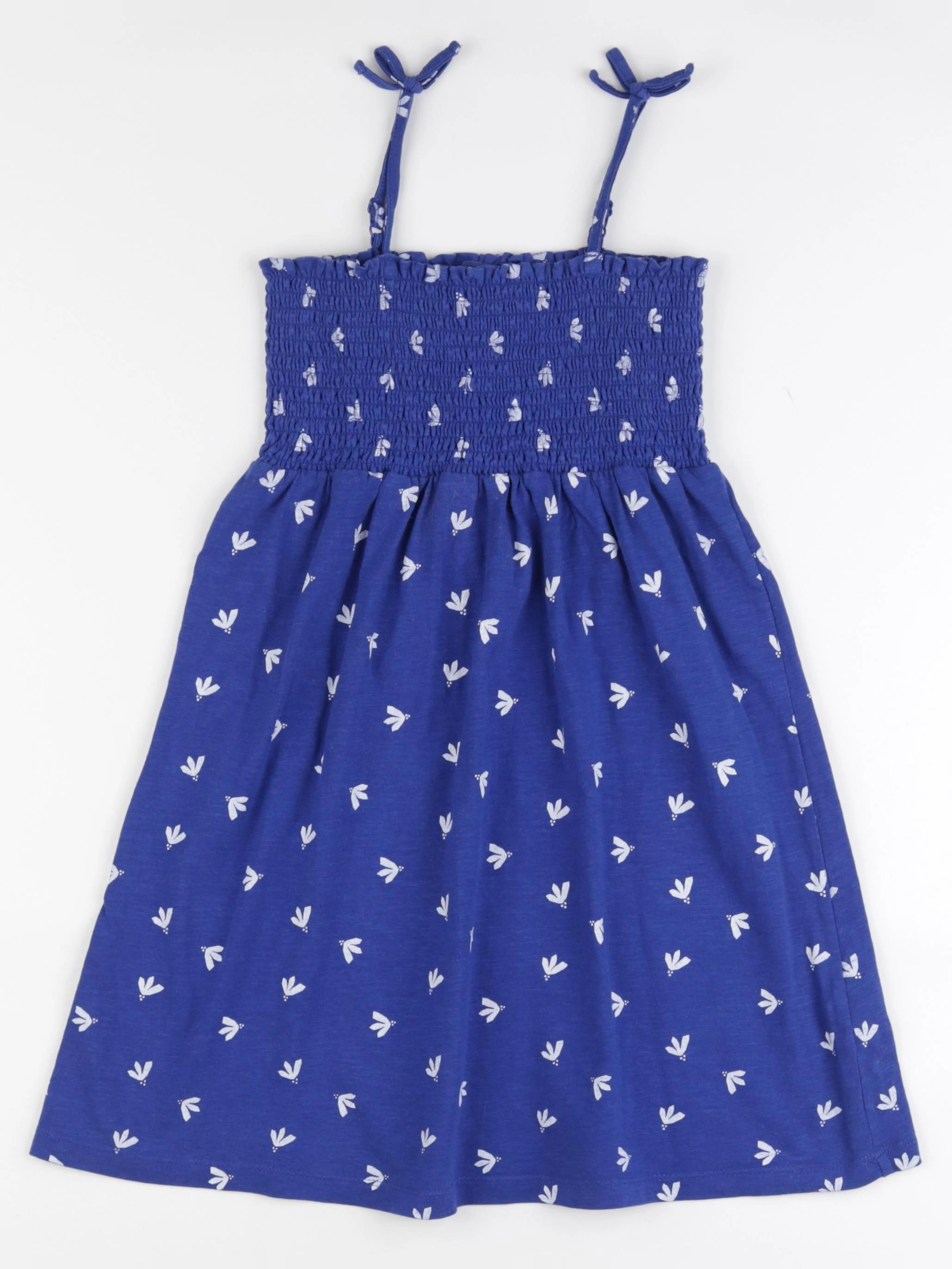 Okaidi - robe bleu - 8 ans