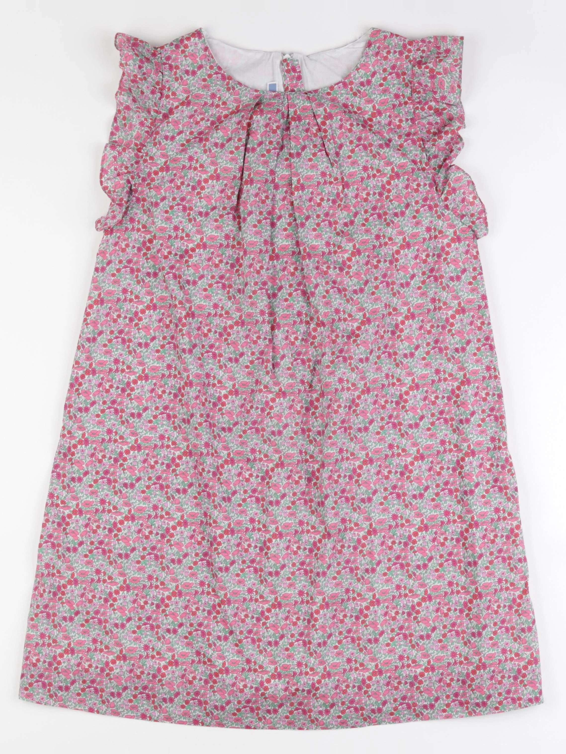 Jacadi - robe liberty multicolore - 12 ans