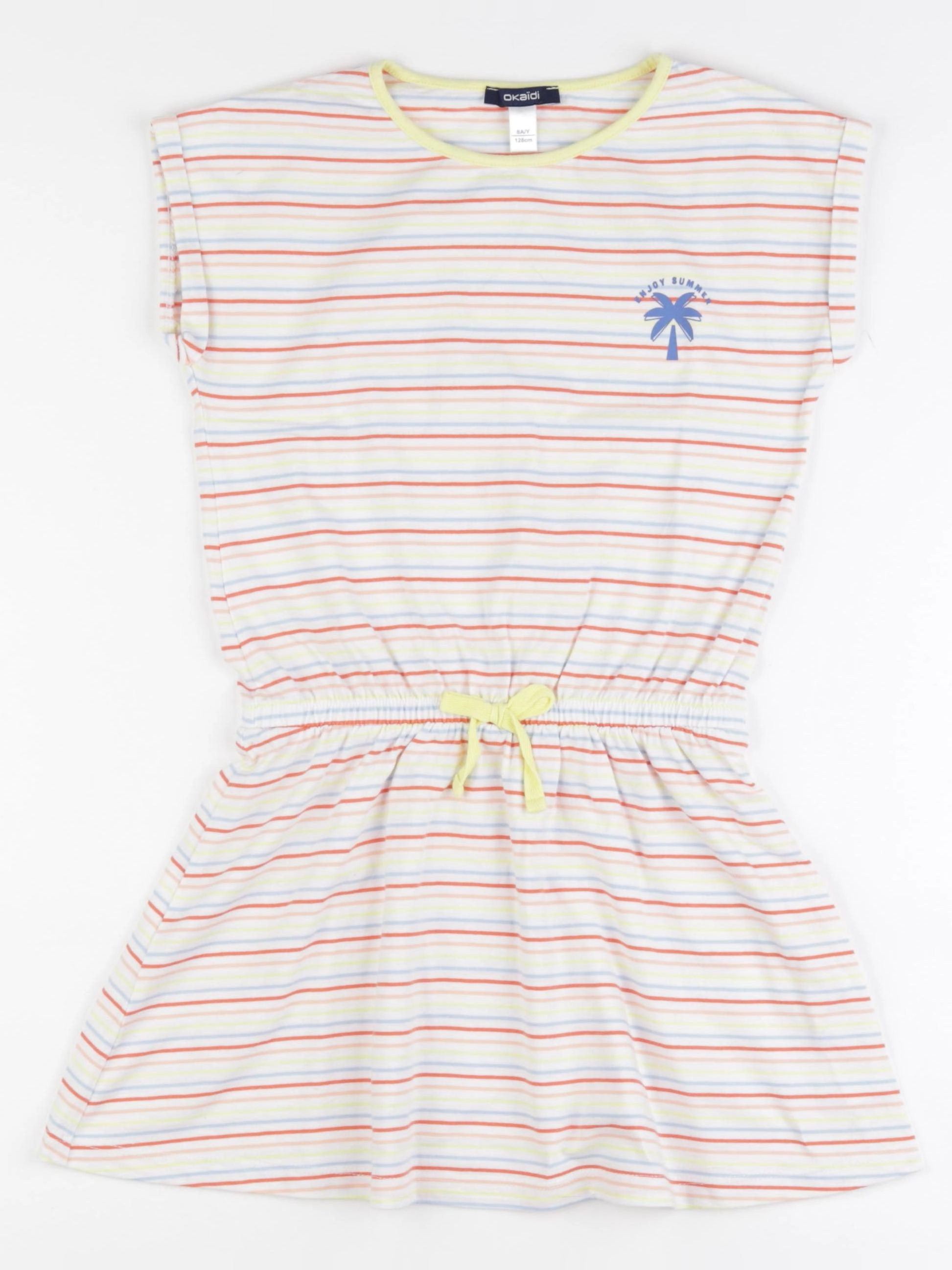 Okaidi - robe multicolore - 8 ans
