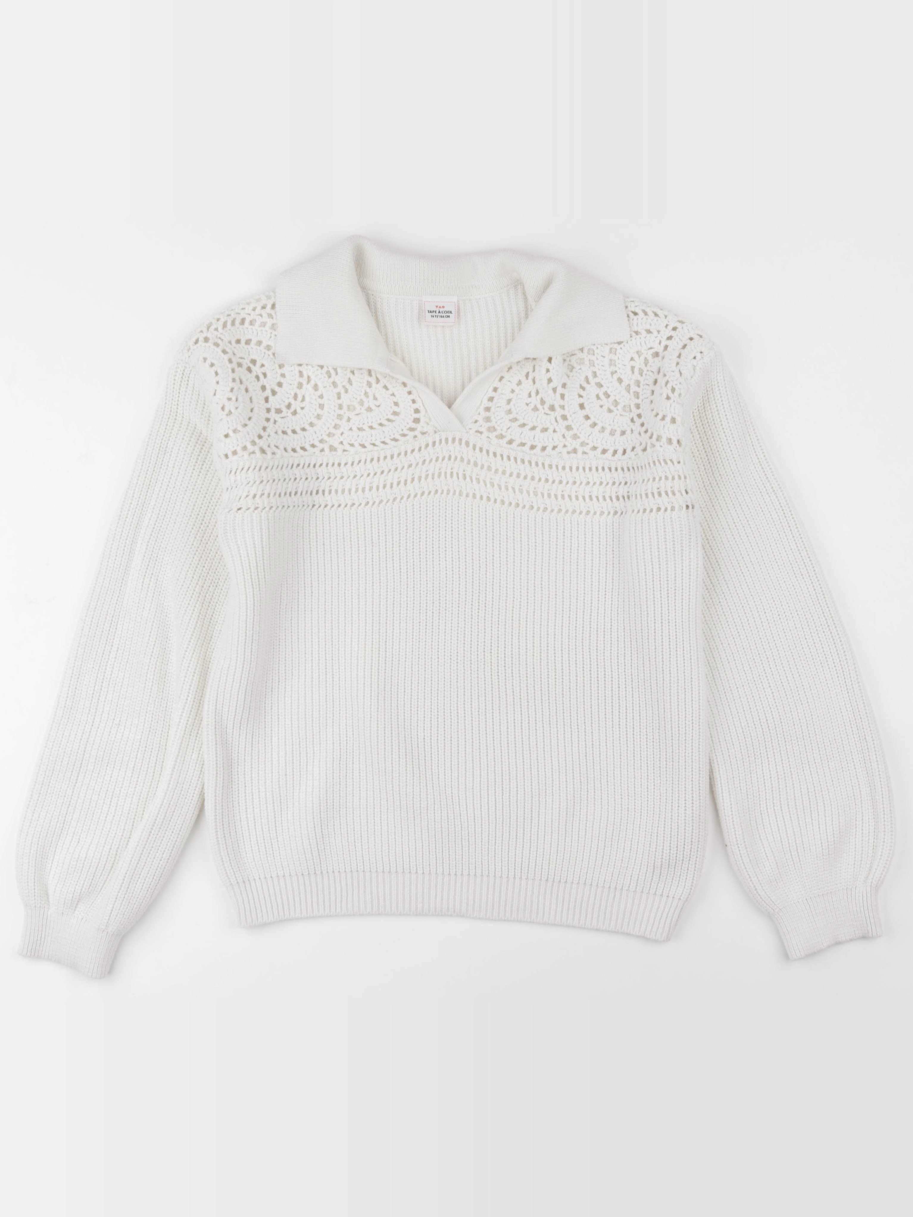 Tape à l'oeil - pull beige - 14 ans