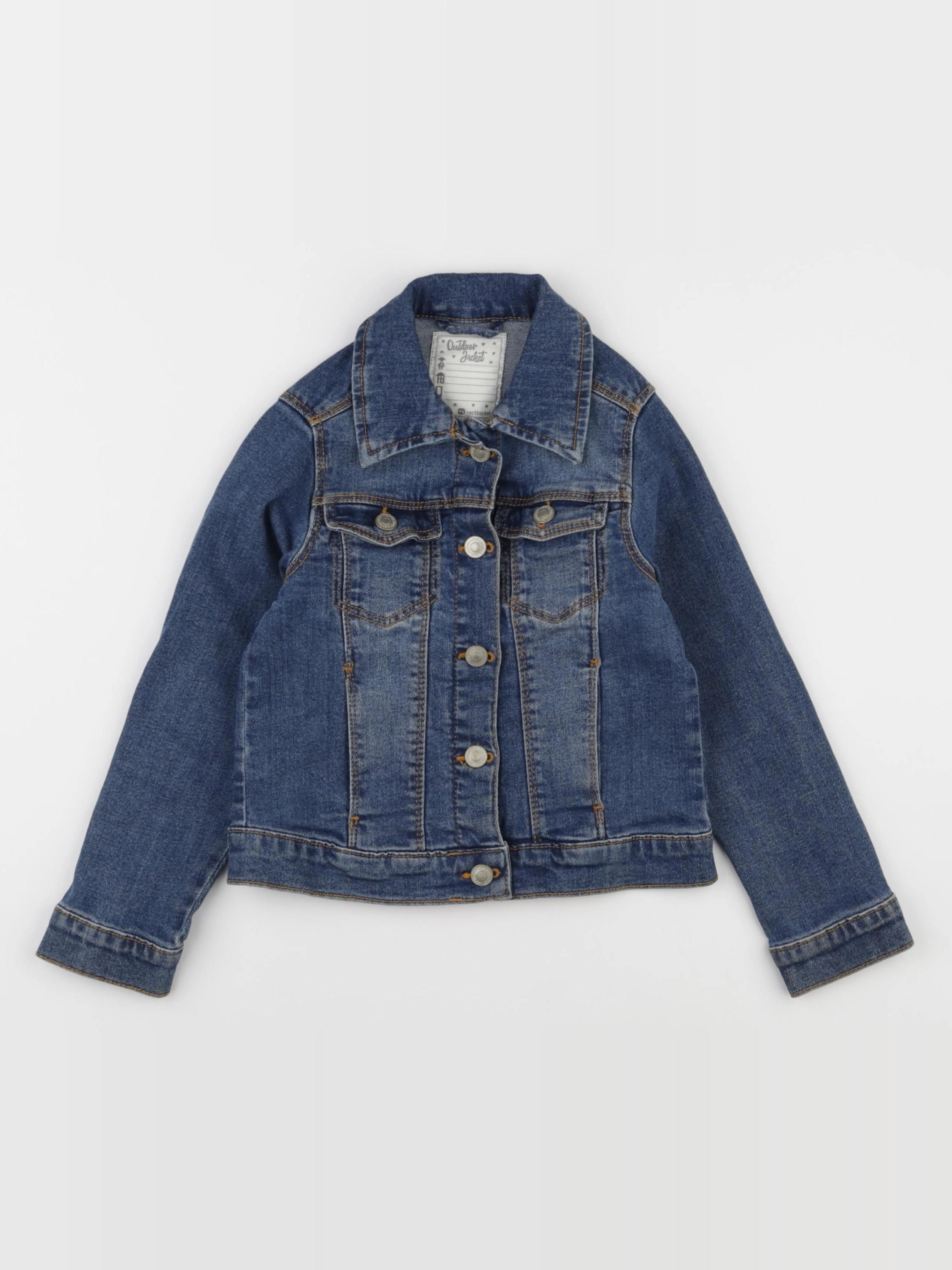 Vertbaudet - veste bleu - 6 ans