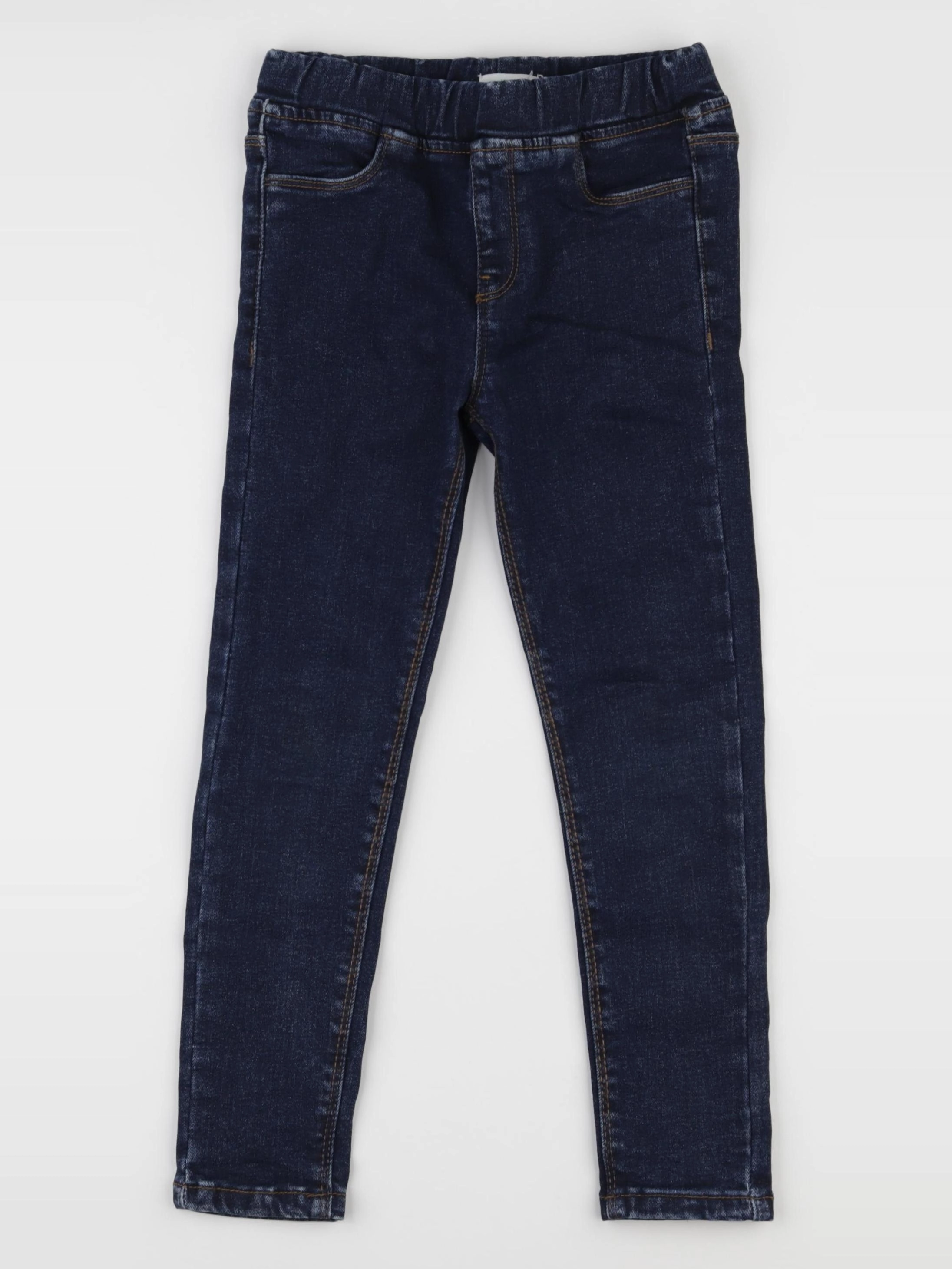 Vertbaudet - jegging bleu - 7 ans