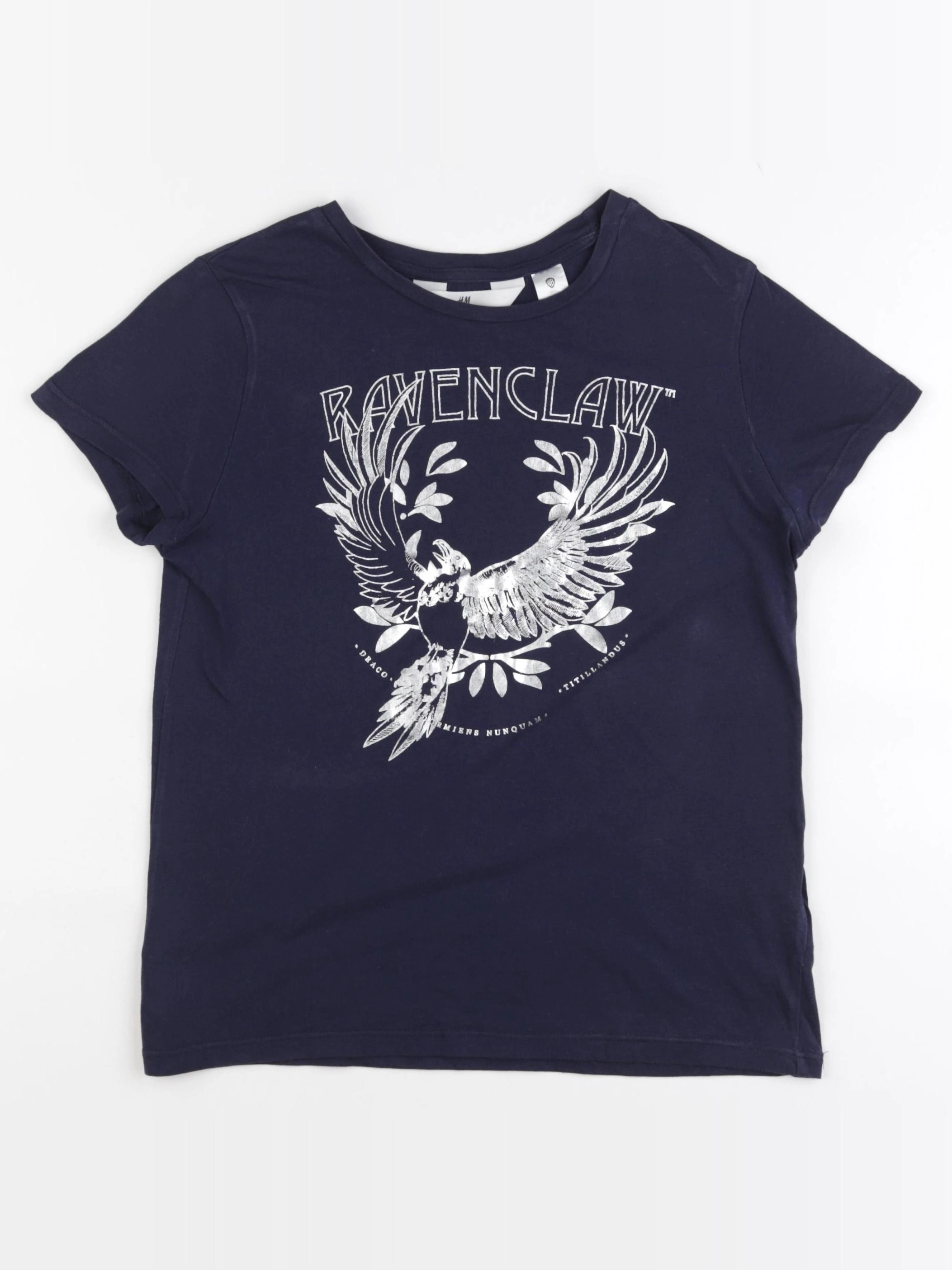 H&M - tee-shirt bleu - 10/12 ans