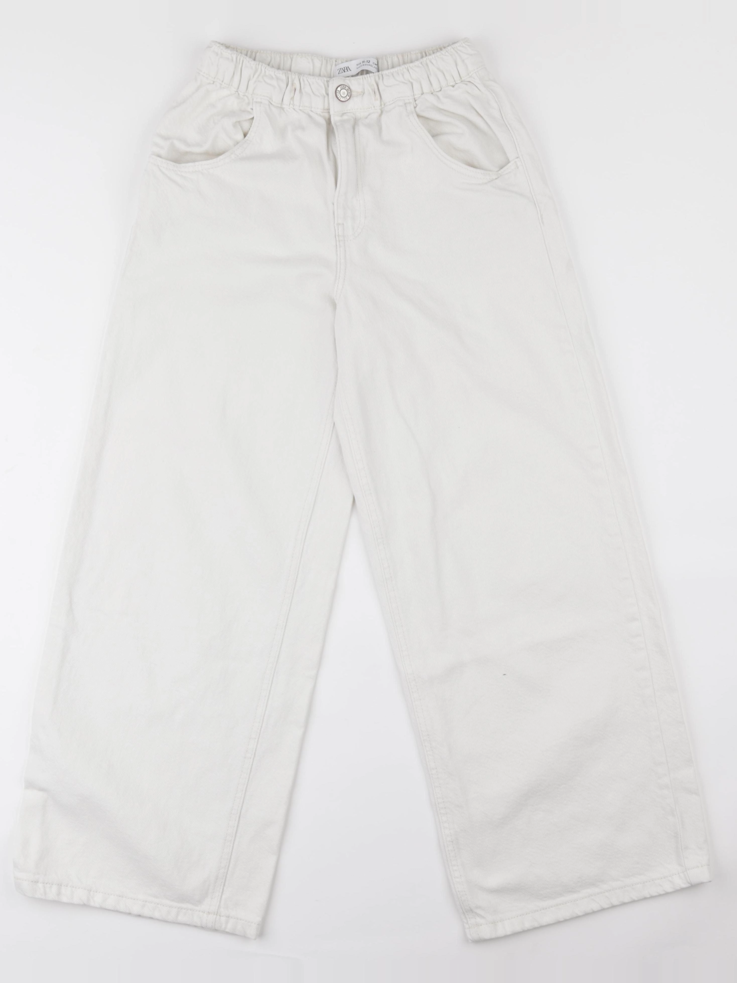 Zara - jean beige - 11/12 ans