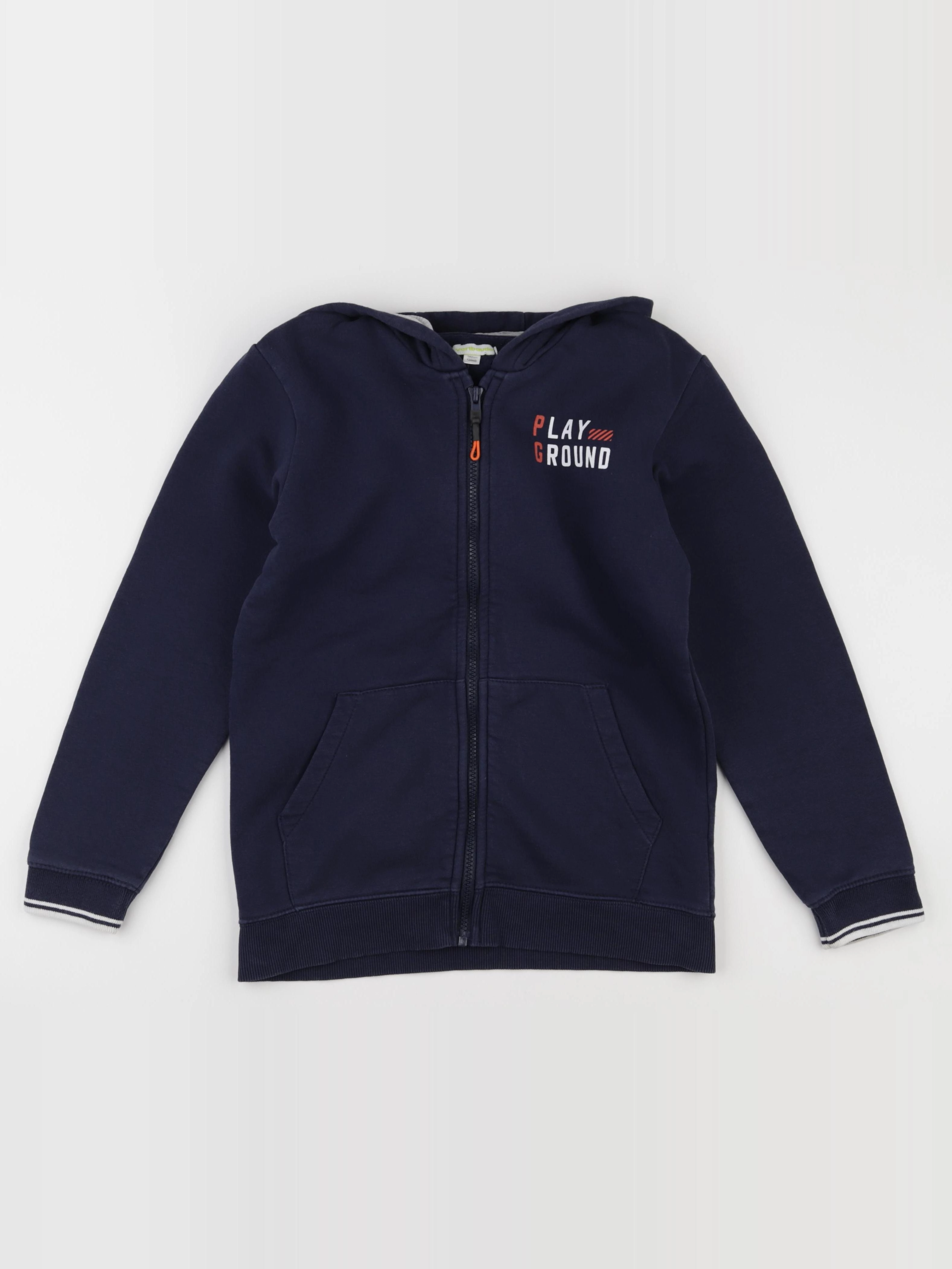 Vertbaudet - sweat bleu - 12 ans