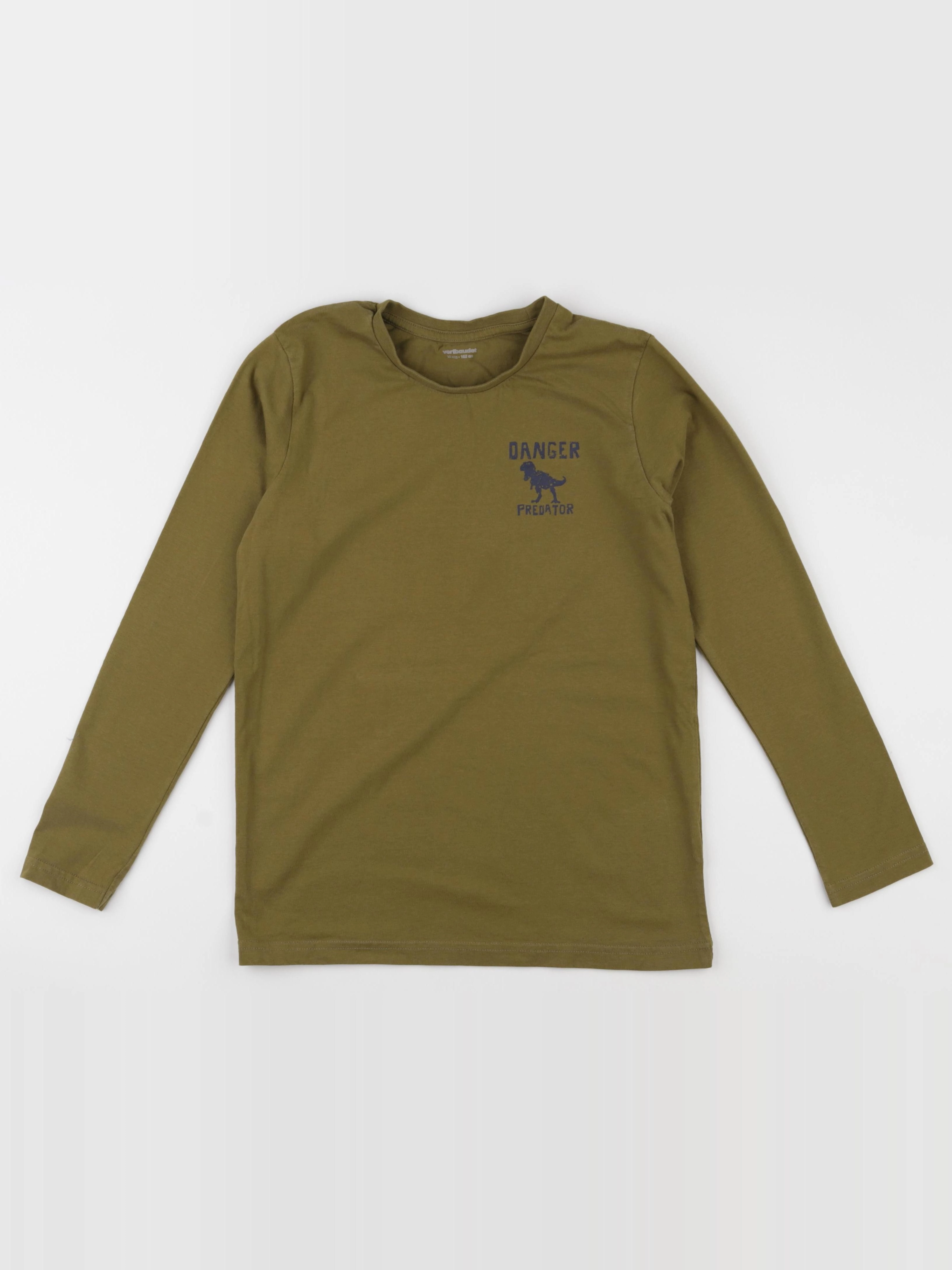 Vertbaudet - tee-shirt vert - 12 ans