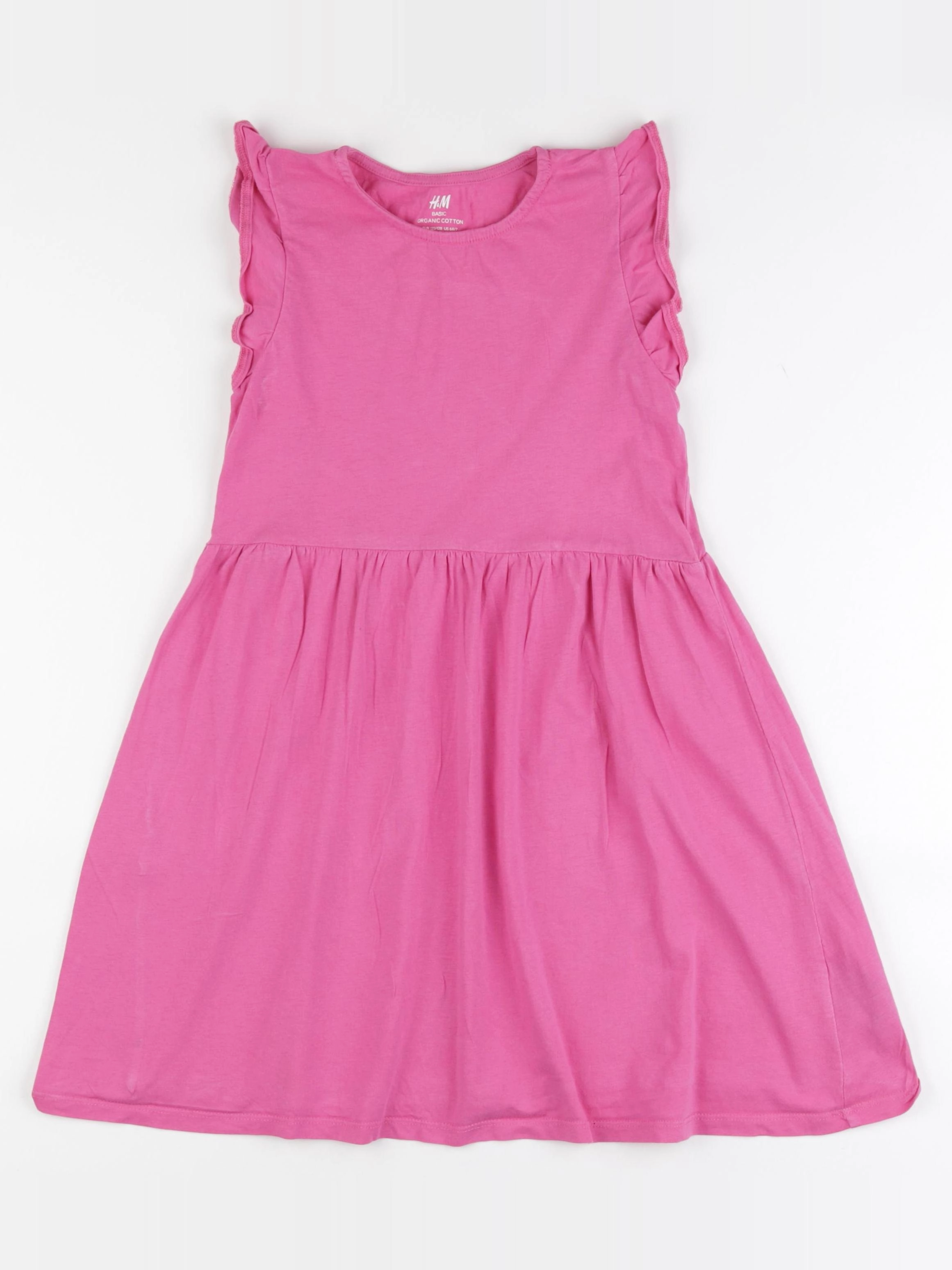 H&M - robe rose - 6/8 ans