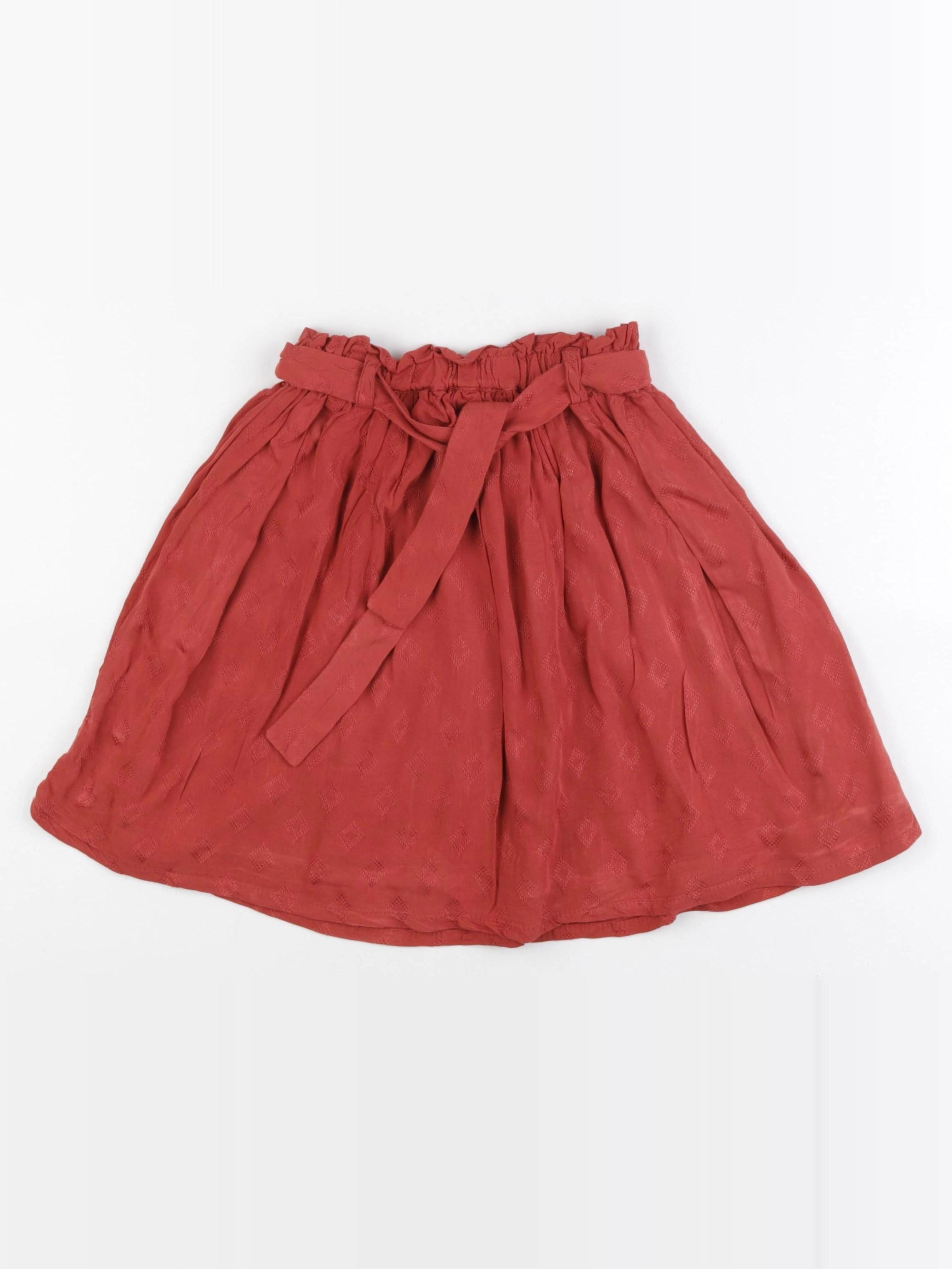 Little Cigogne - jupe rouge - 10 ans