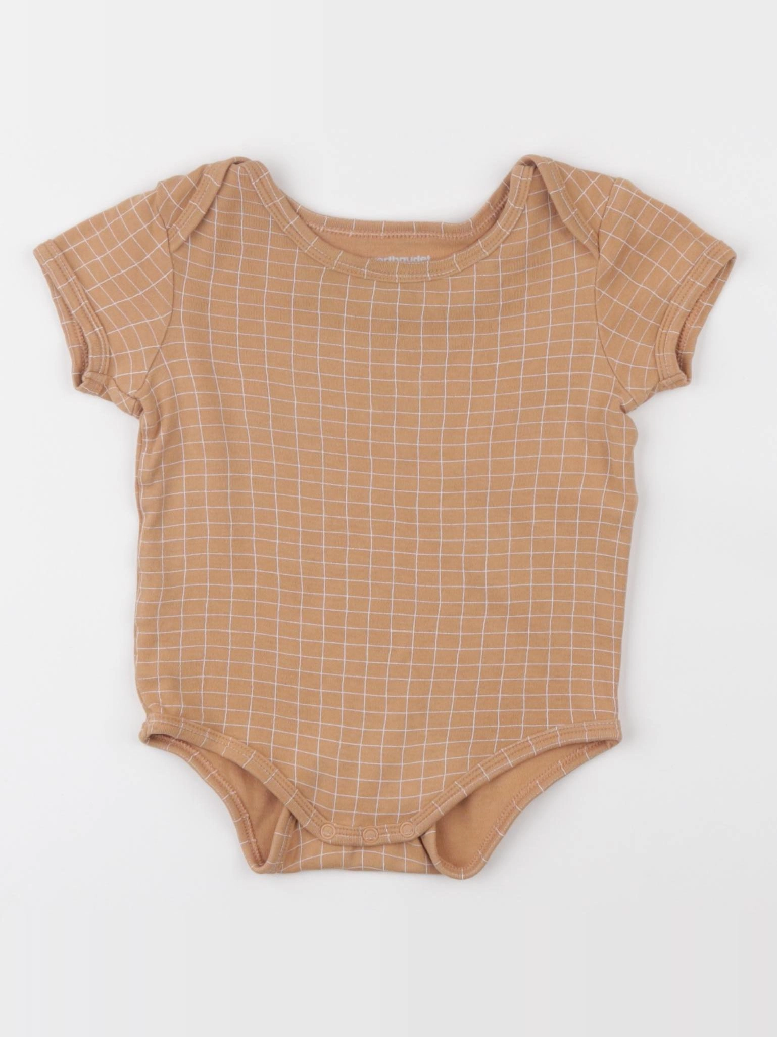 Vertbaudet - body marron - 12 mois