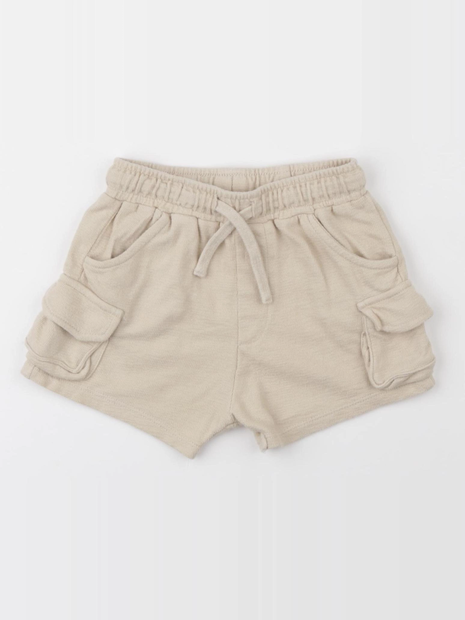 Vertbaudet - short beige - 12 mois