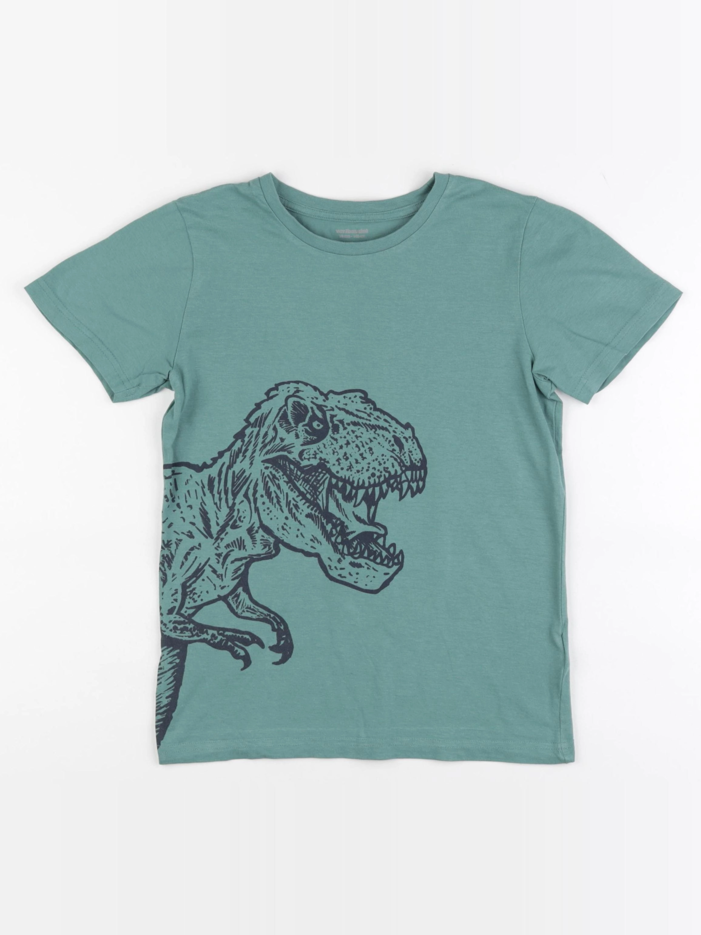 Vertbaudet - tee-shirt vert - 10 ans