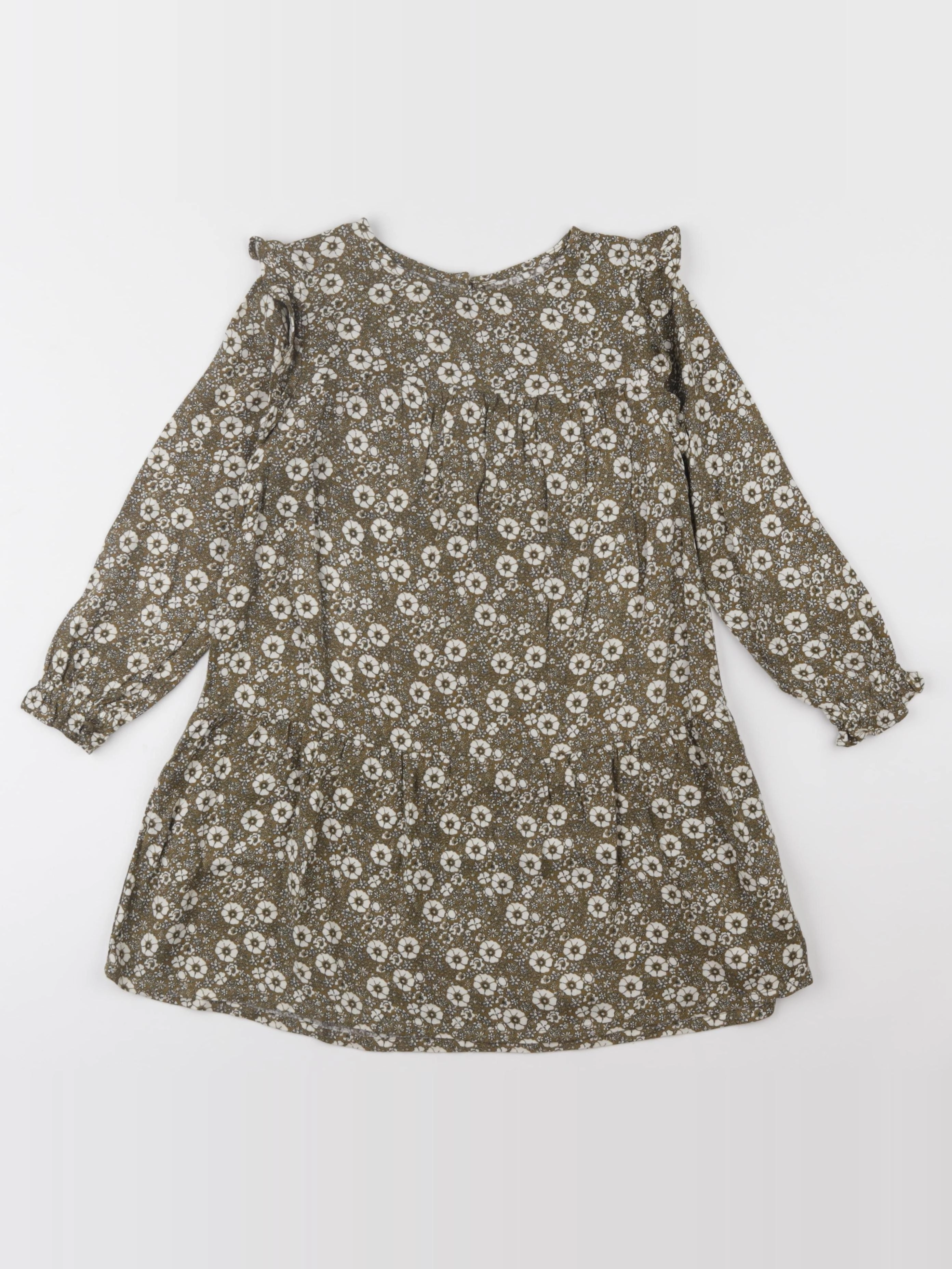 Vertbaudet - robe vert - 5 ans