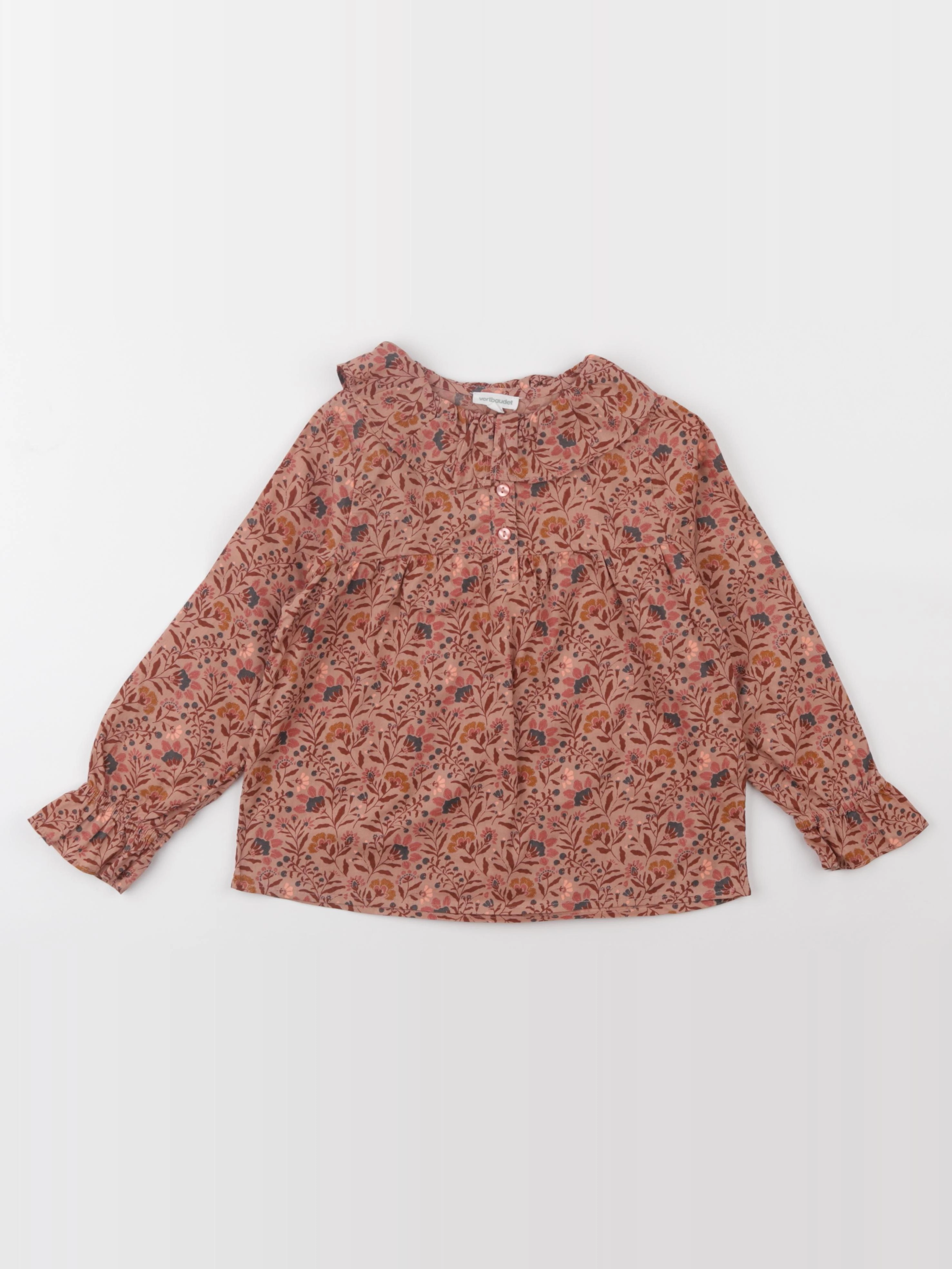 Vertbaudet - blouse rose - 6 ans