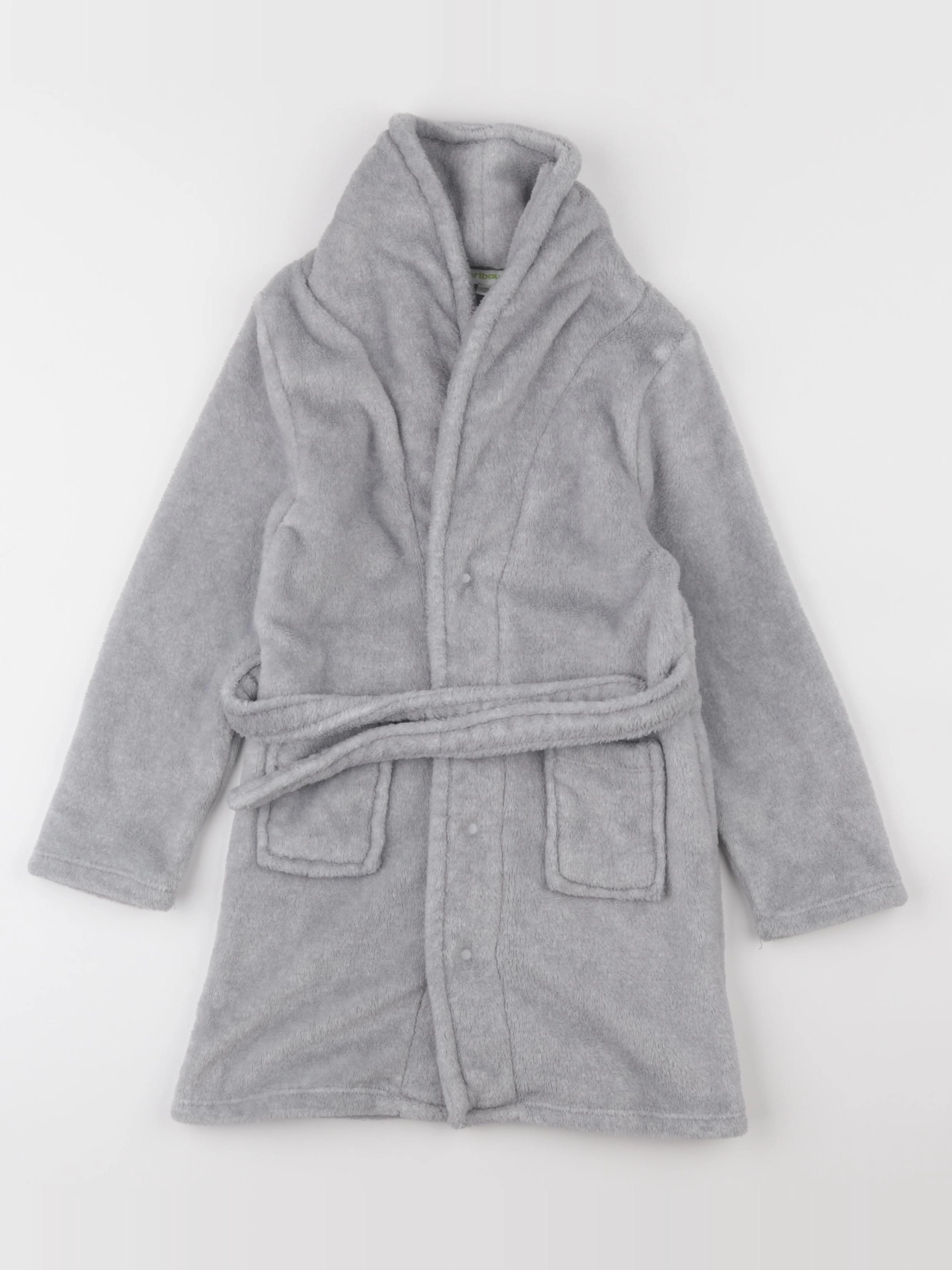 Vertbaudet - robe de chambre gris - 6 ans