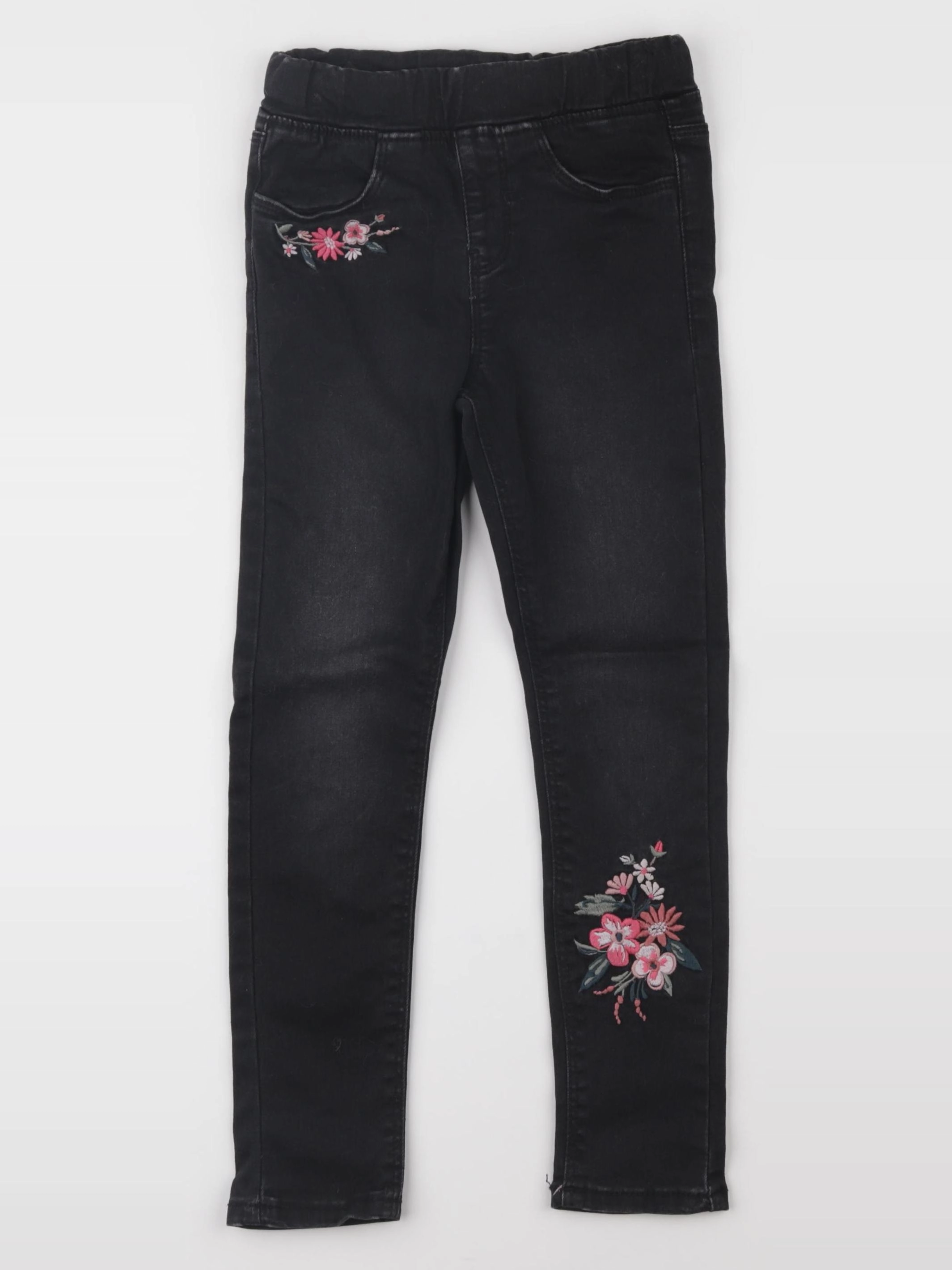 Vertbaudet - jegging noir - 6 ans